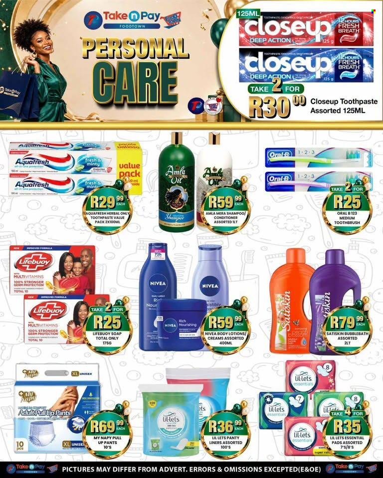 TAKE N PAY specials - From Monday 31 Aug 2026