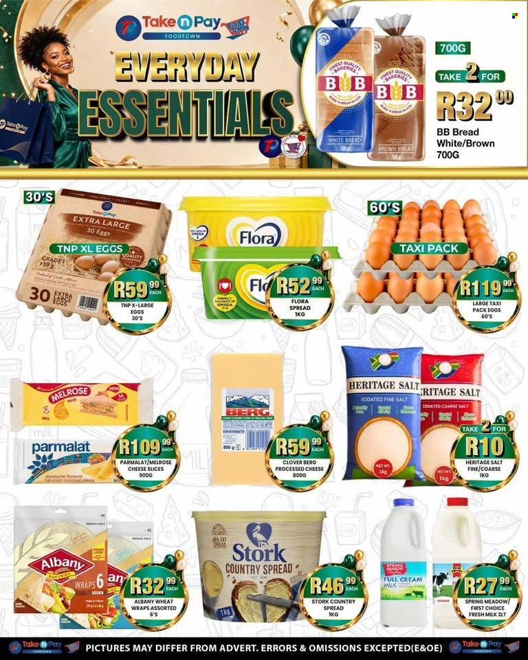 TAKE N PAY specials - From Monday 31 Aug 2026
