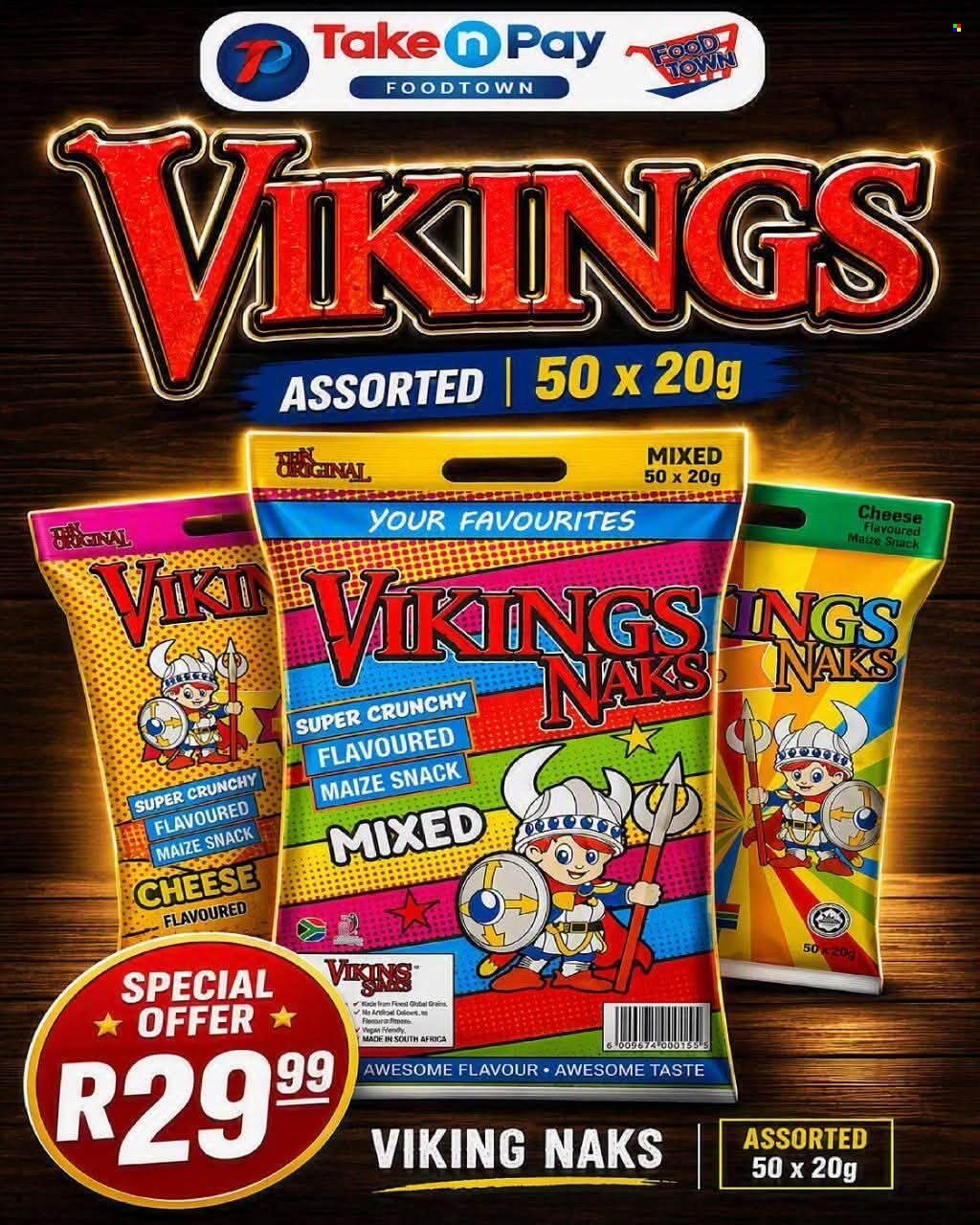 TAKE N PAY specials - From Monday 31 Aug 2026