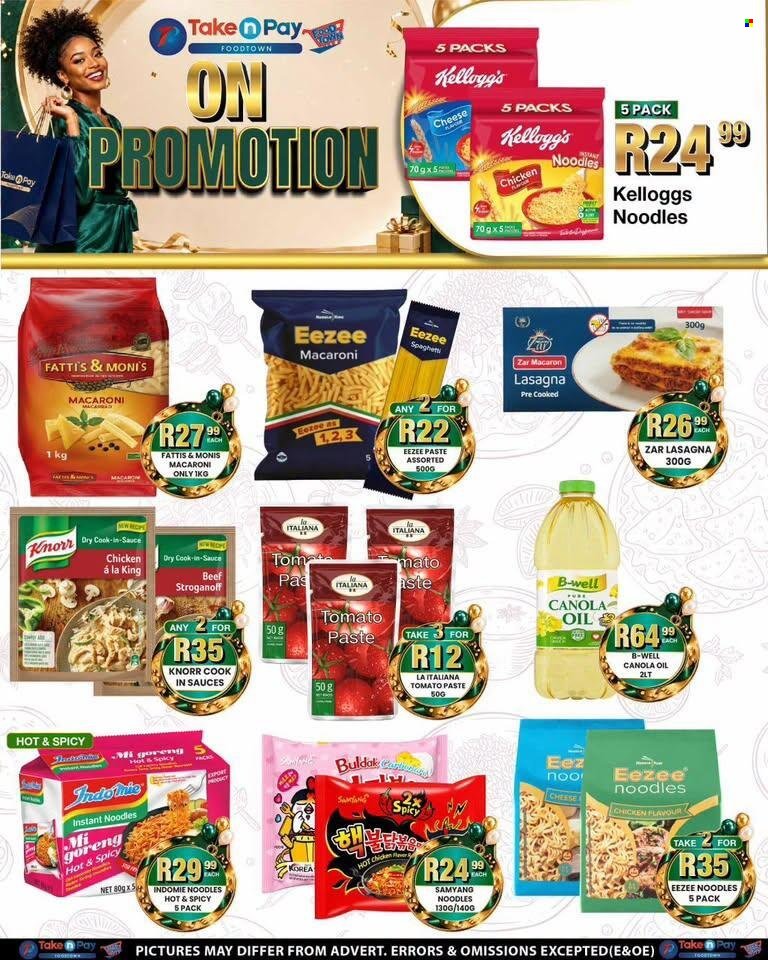 TAKE N PAY specials - From Monday 31 Aug 2026