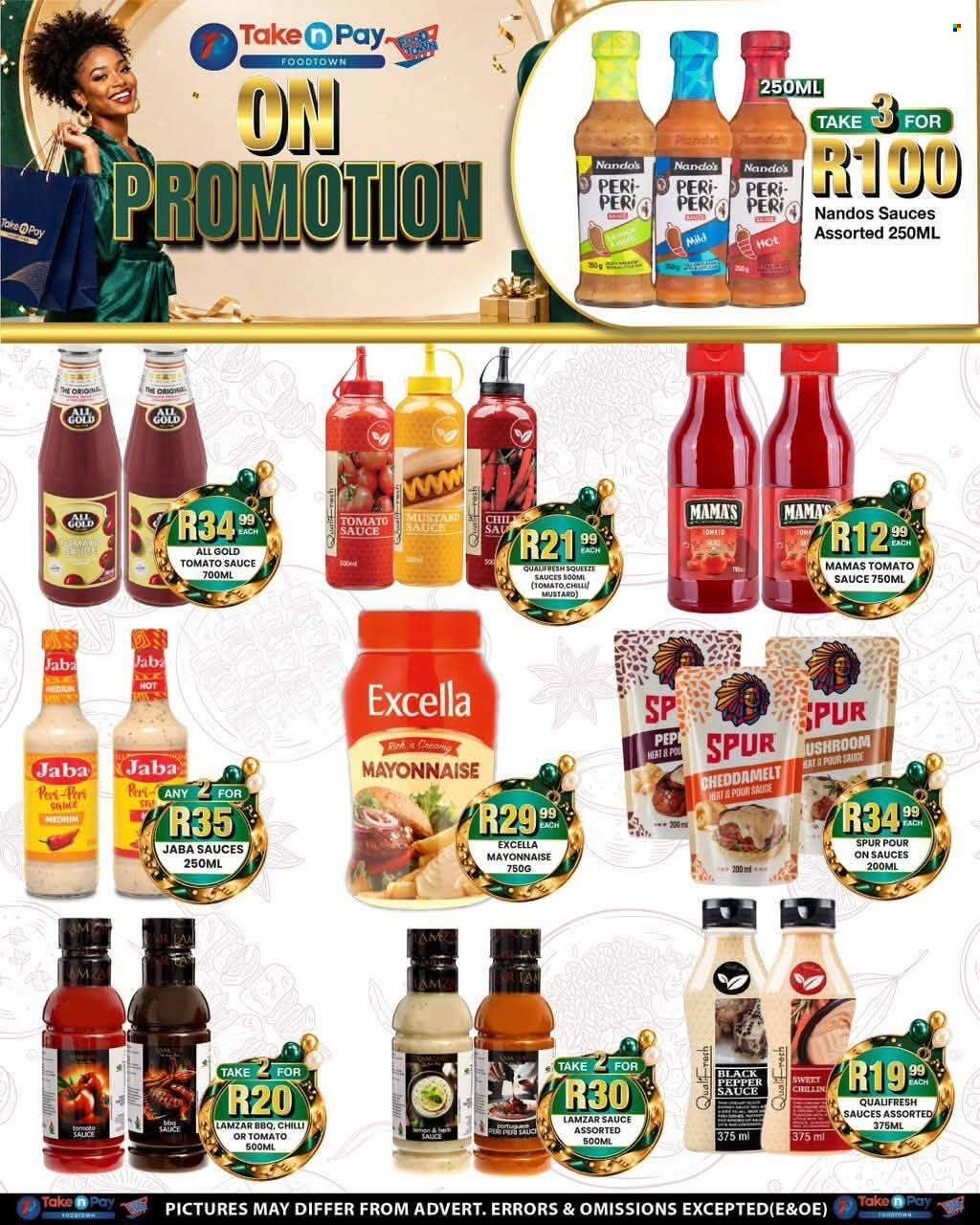 TAKE N PAY specials - From Monday 31 Aug 2026