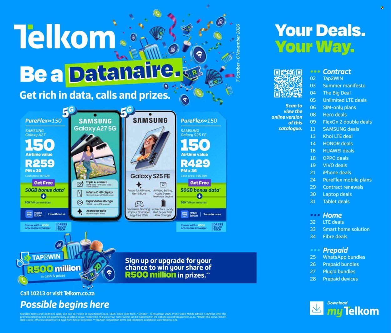 TELKOM specials - From Wednesday 7 Oct 2026