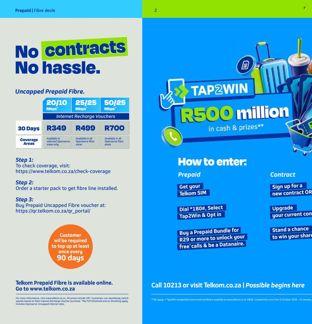 TELKOM specials - From Wednesday 7 Oct 2026