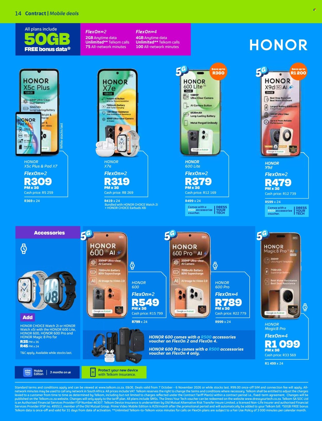 TELKOM specials - From Wednesday 7 Oct 2026