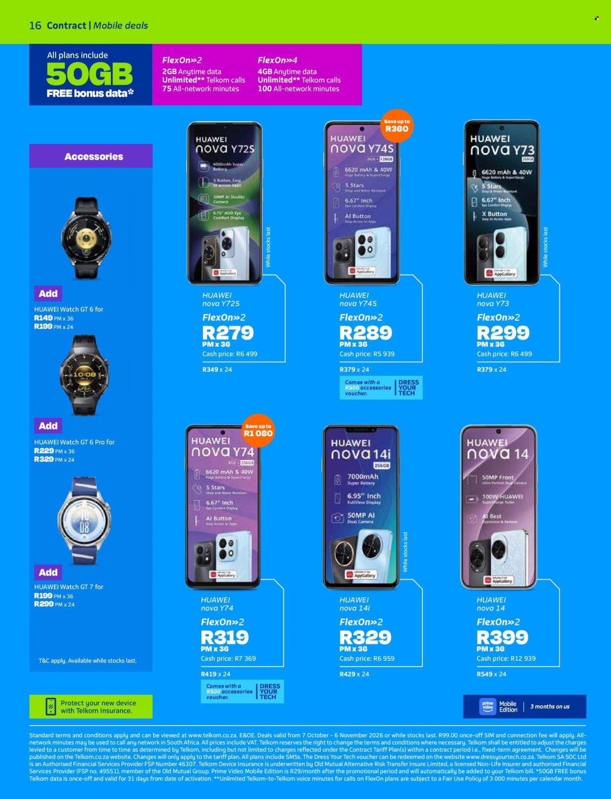 TELKOM specials - From Wednesday 7 Oct 2026