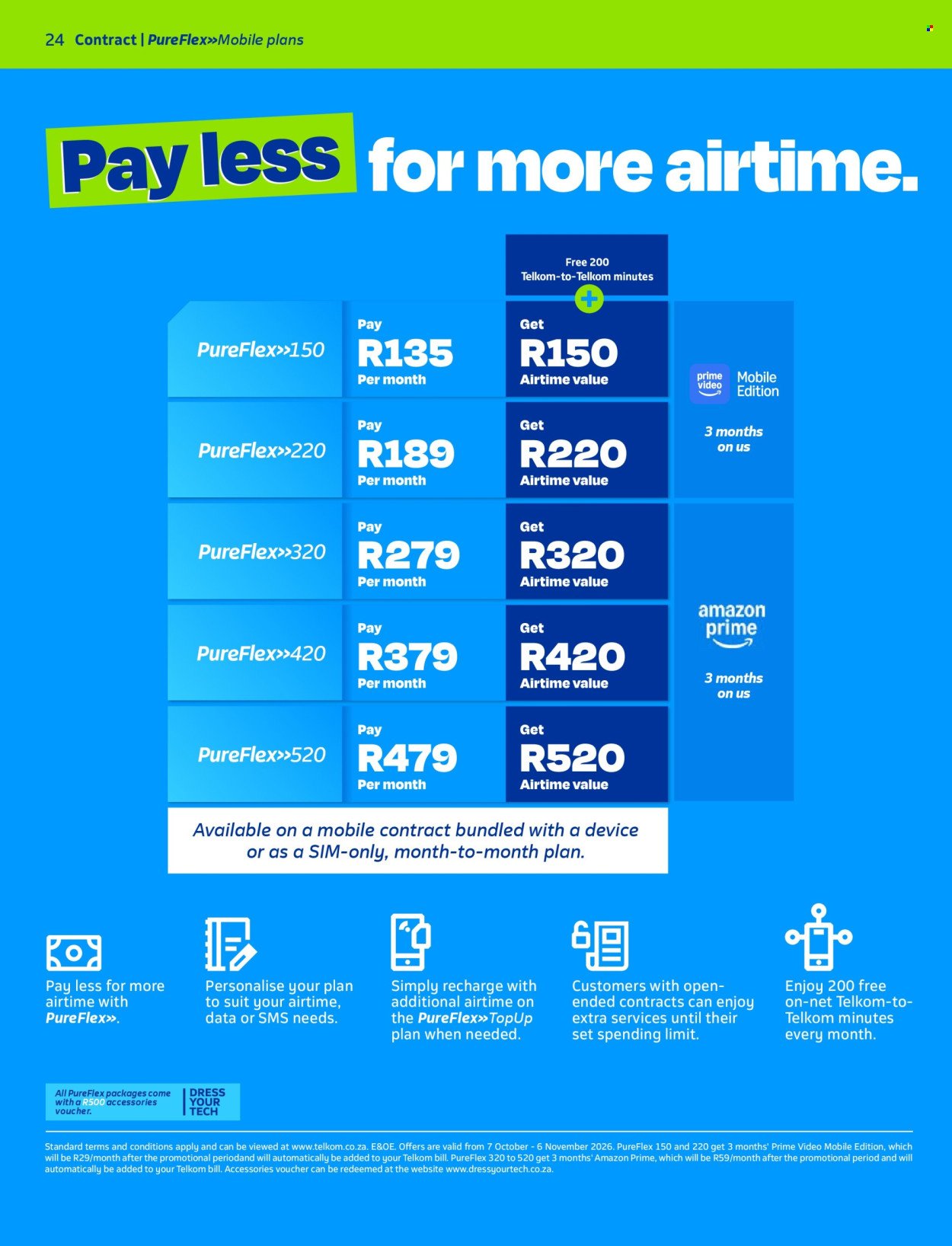 TELKOM specials - From Wednesday 7 Oct 2026