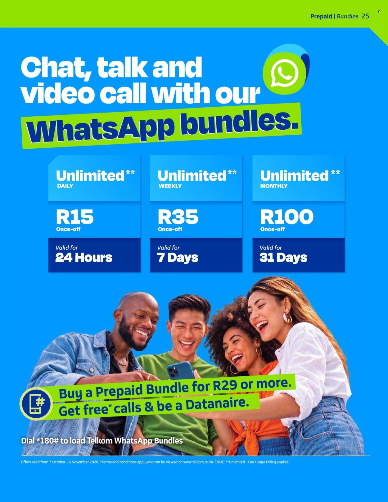 TELKOM specials - From Wednesday 7 Oct 2026