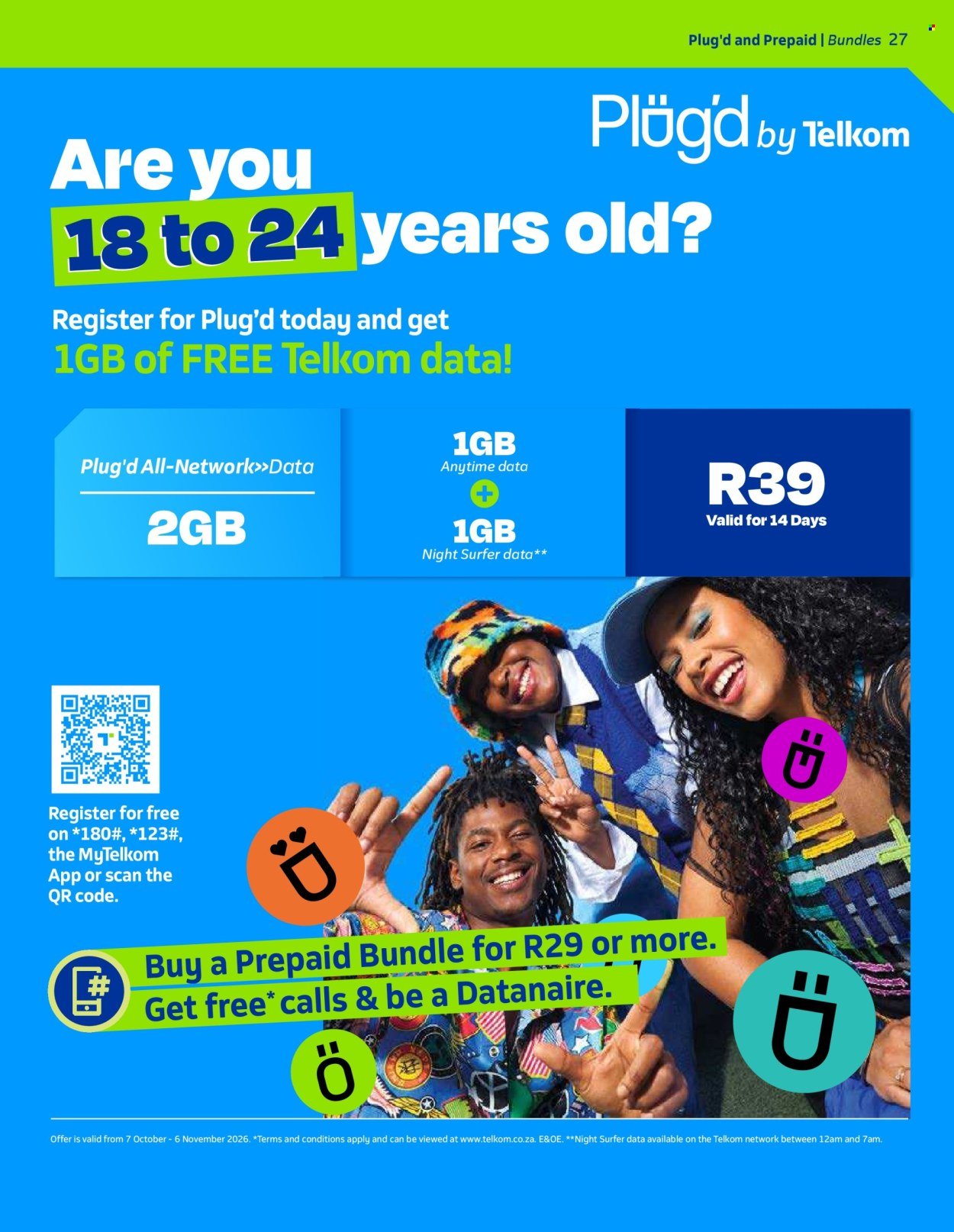 TELKOM specials - From Wednesday 7 Oct 2026
