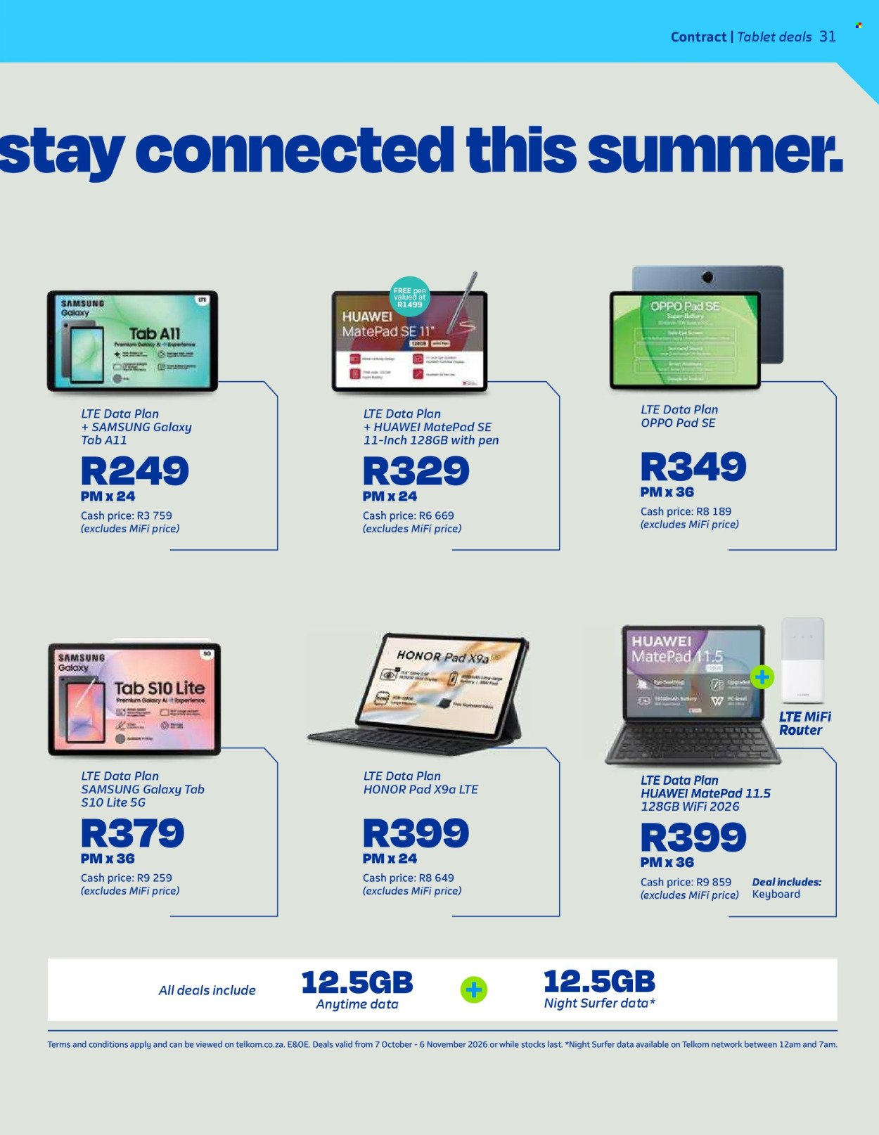 TELKOM specials - From Wednesday 7 Oct 2026
