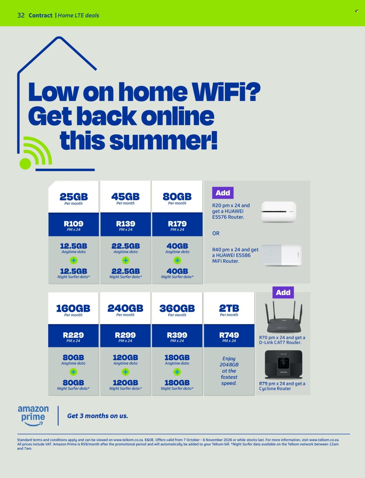 TELKOM specials - From Wednesday 7 Oct 2026