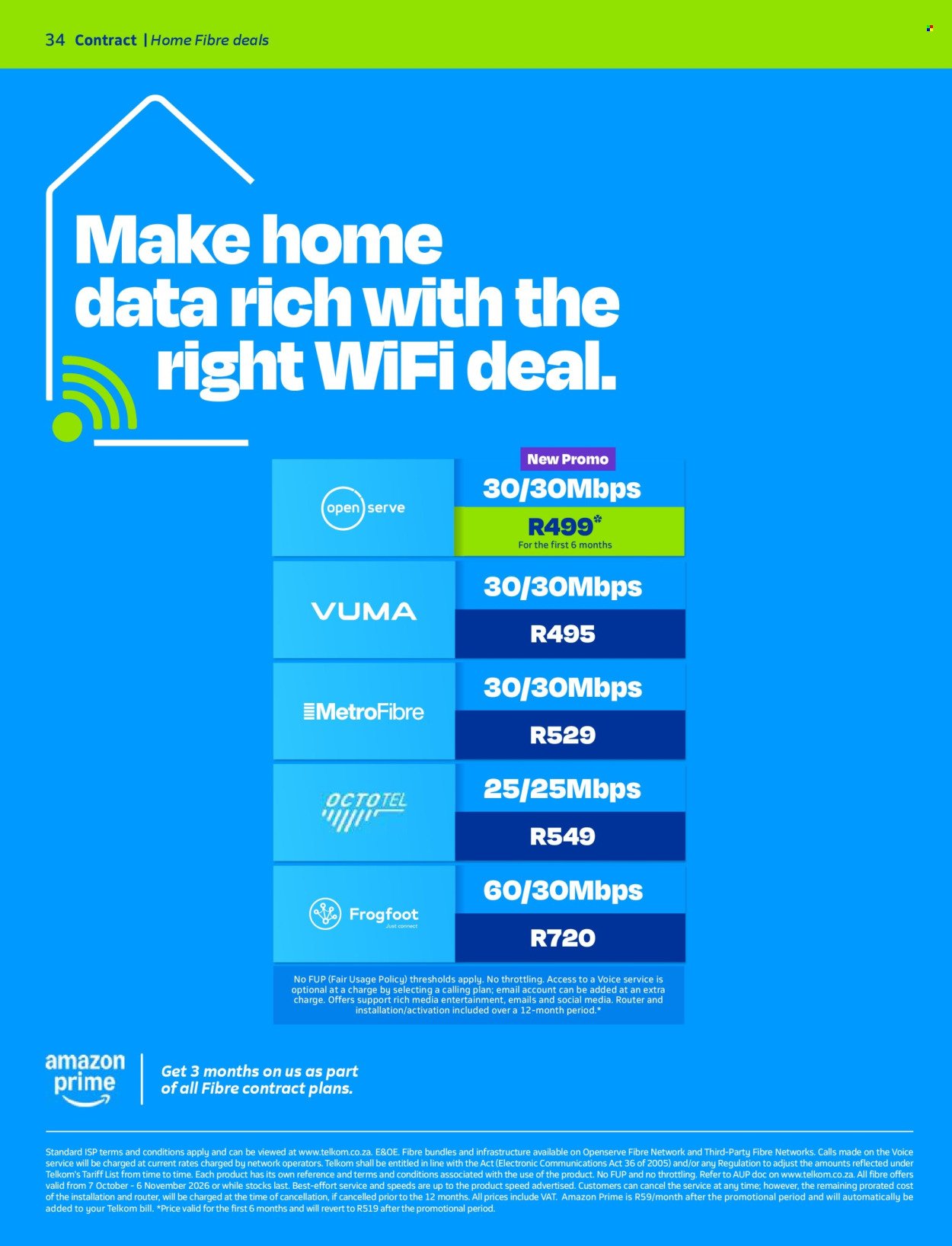TELKOM specials - From Wednesday 7 Oct 2026