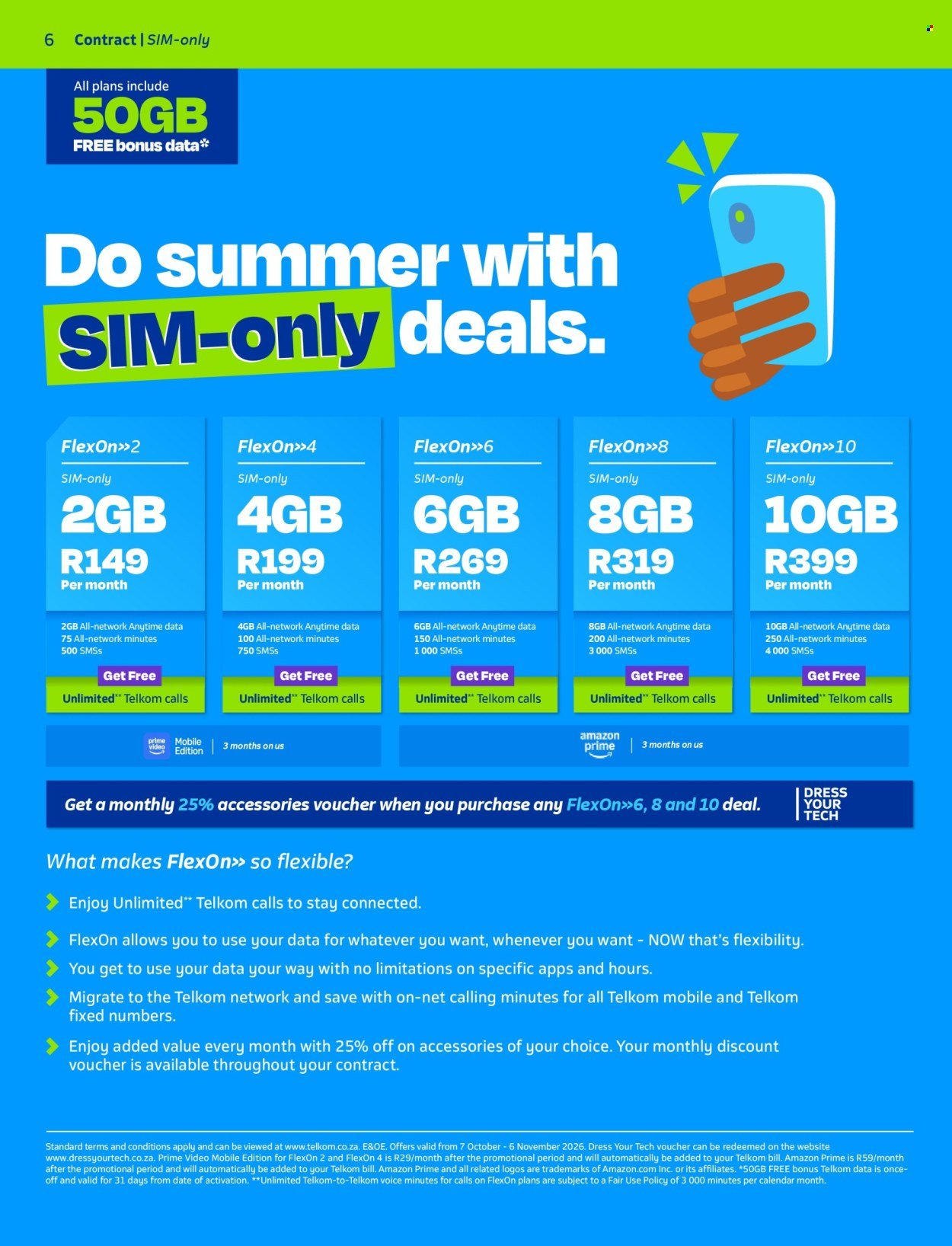 TELKOM specials - From Wednesday 7 Oct 2026