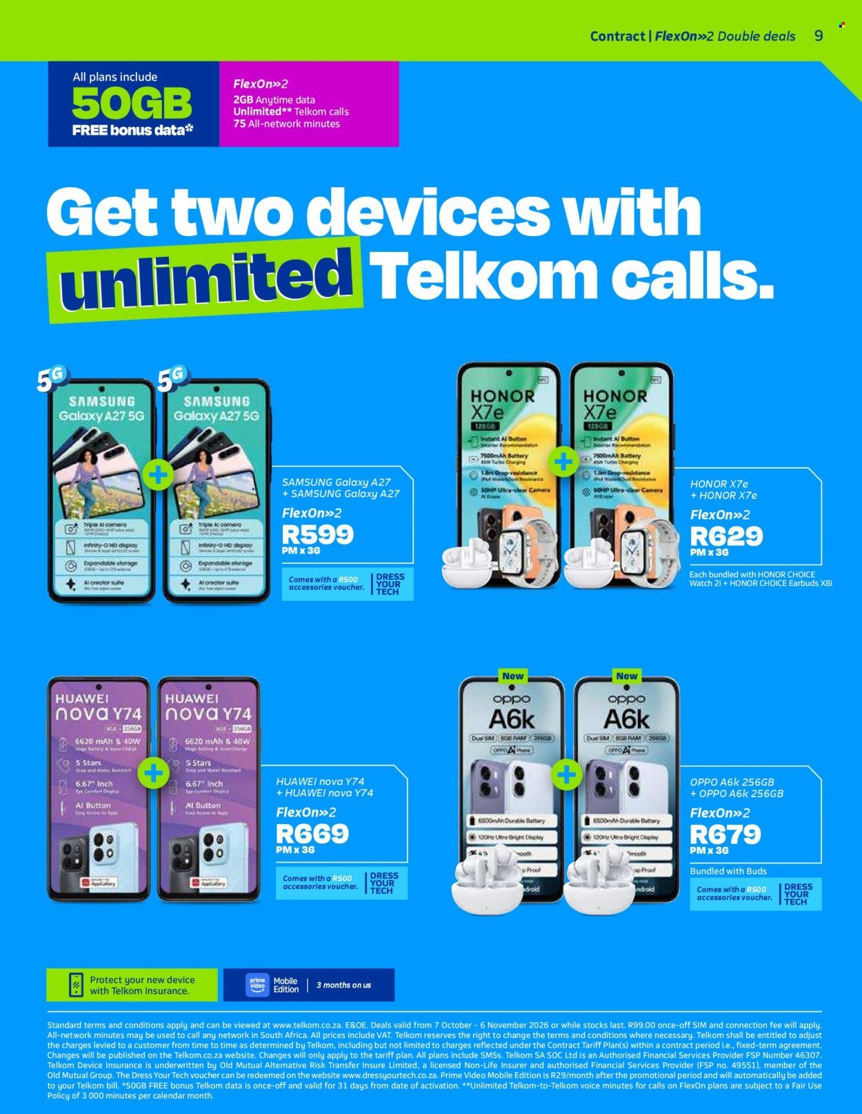 TELKOM specials - From Wednesday 7 Oct 2026
