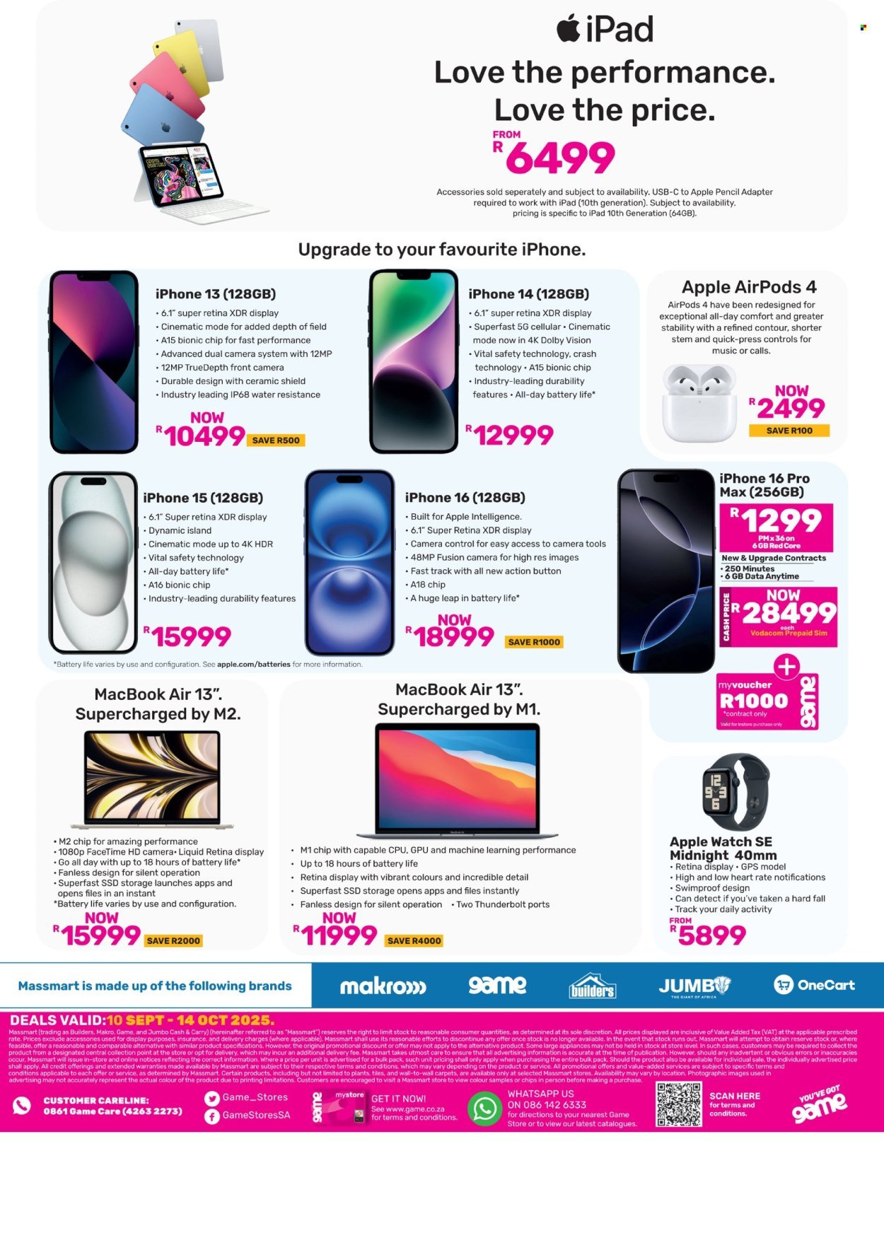 GAME specials - Electronics Mania (2025-09-10 - 2025-10-14) | 20