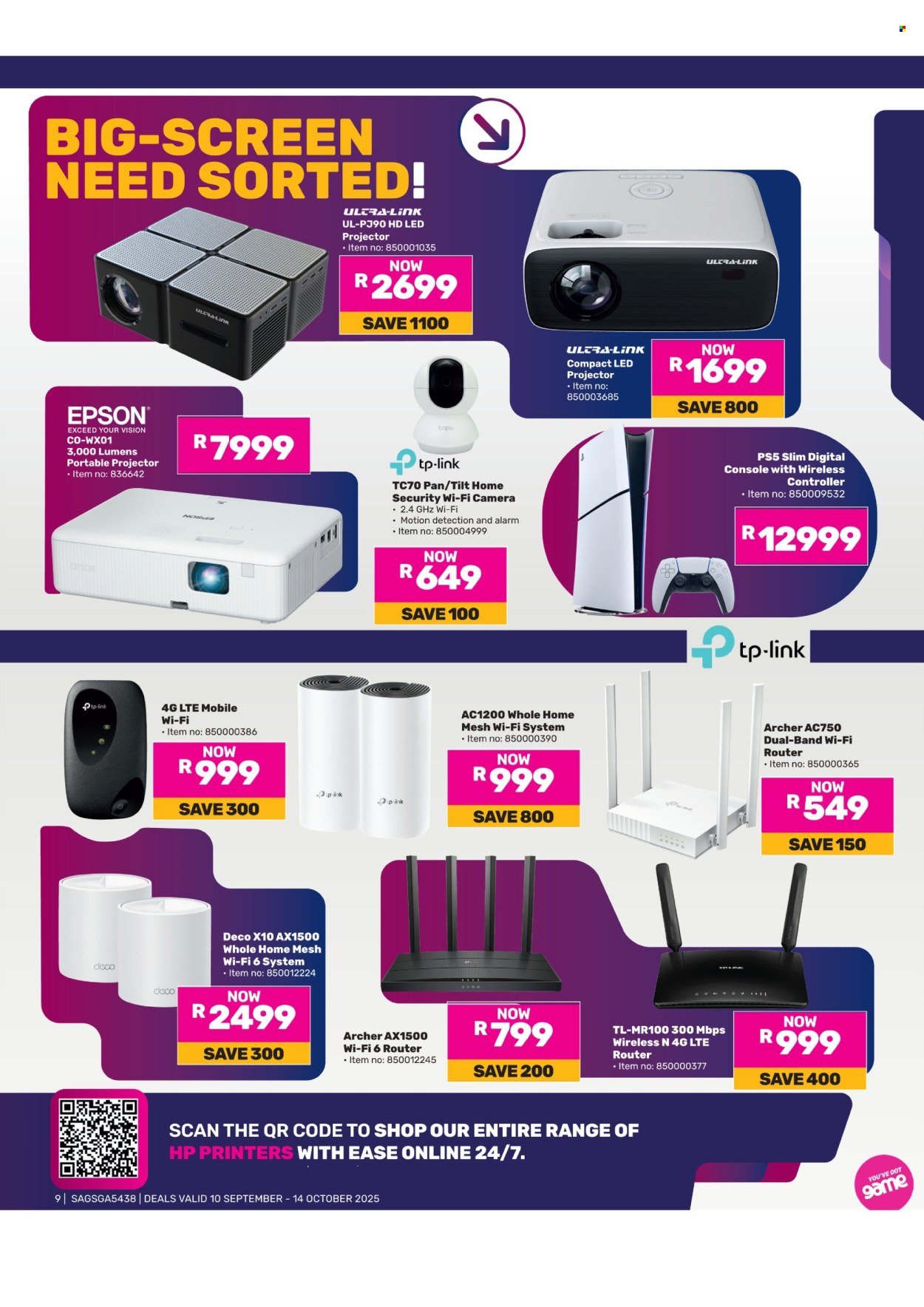 GAME specials - Electronics Mania (2025-09-10 - 2025-10-14) | 9