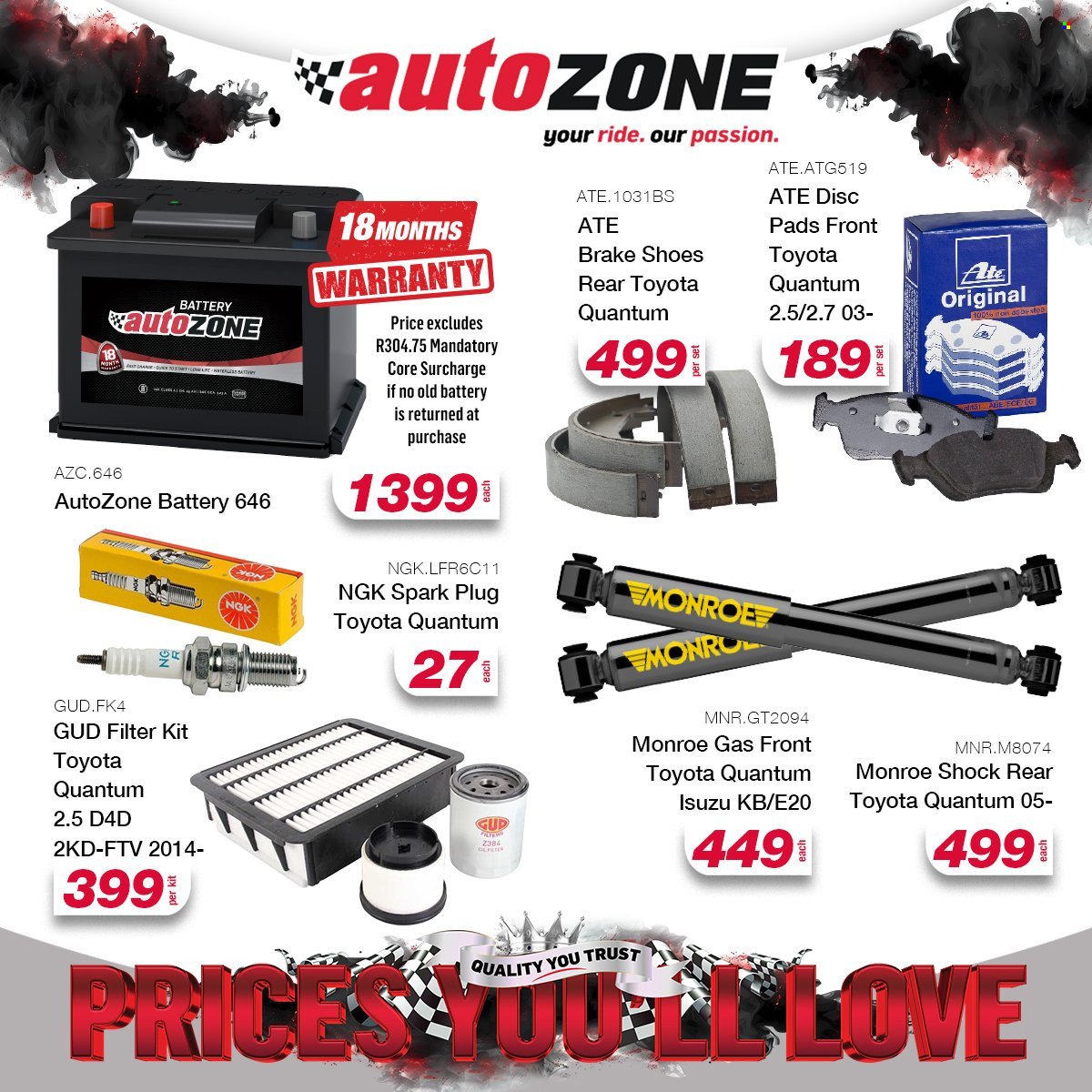 AUTOZONE specials - Prices you’ll love (2025-07-25) | 1