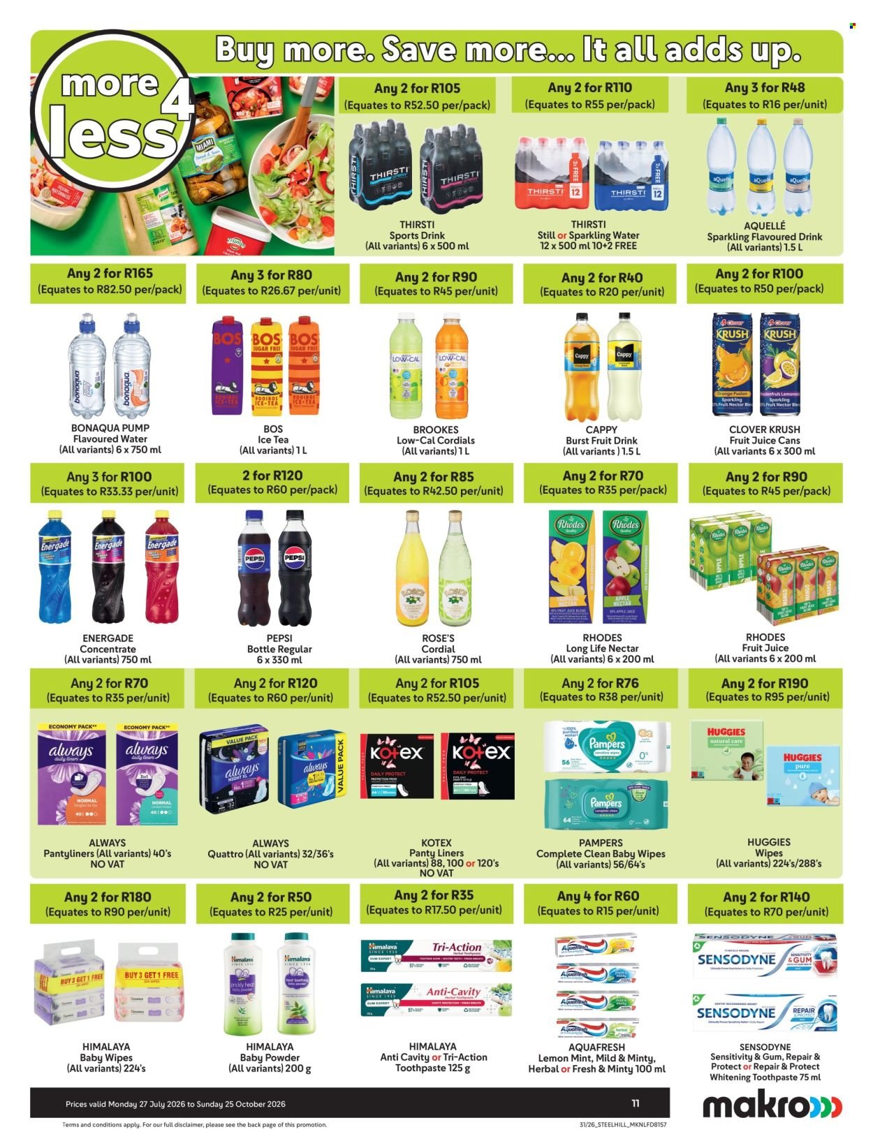 MAKRO specials - More 4 Less