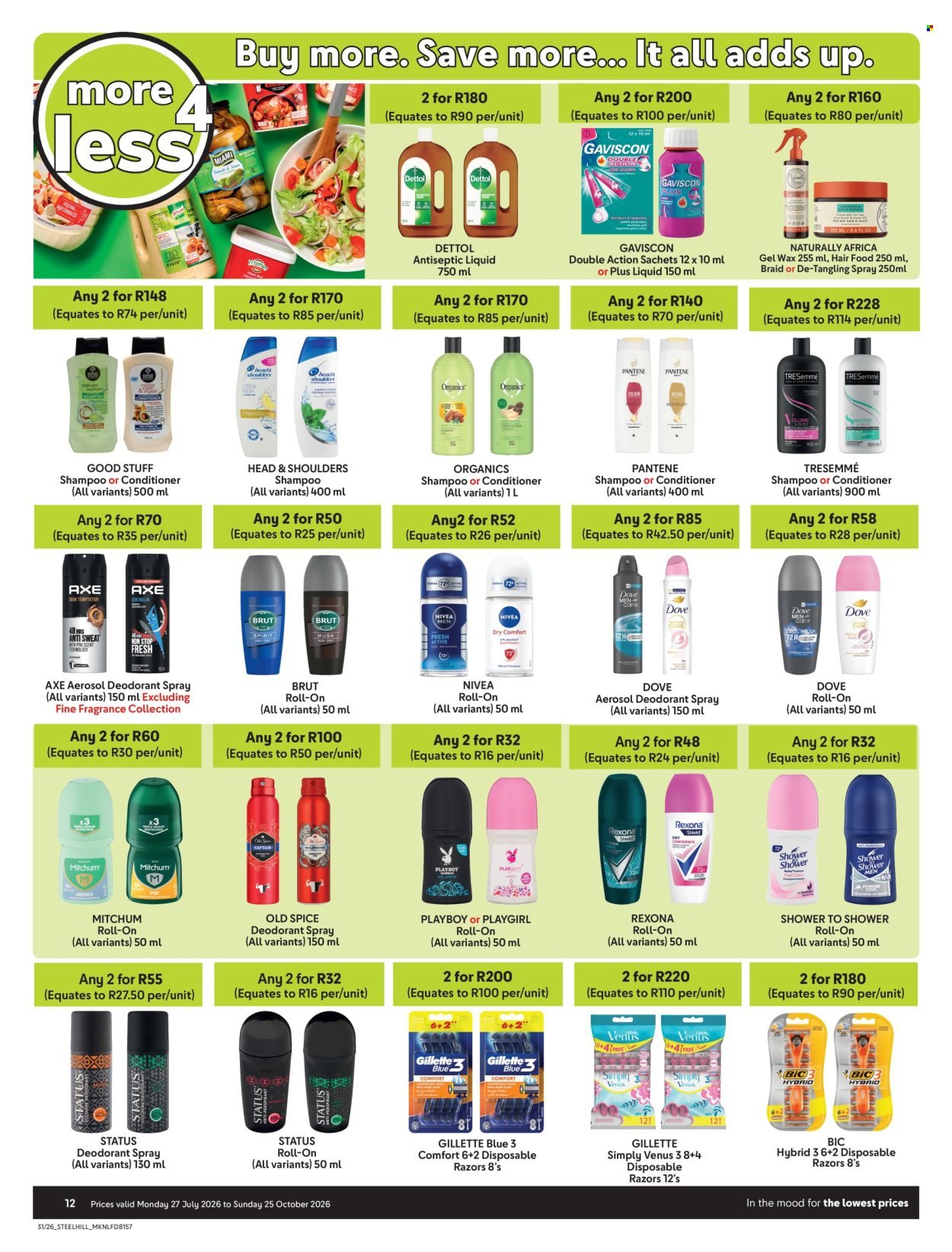 MAKRO specials - More 4 Less