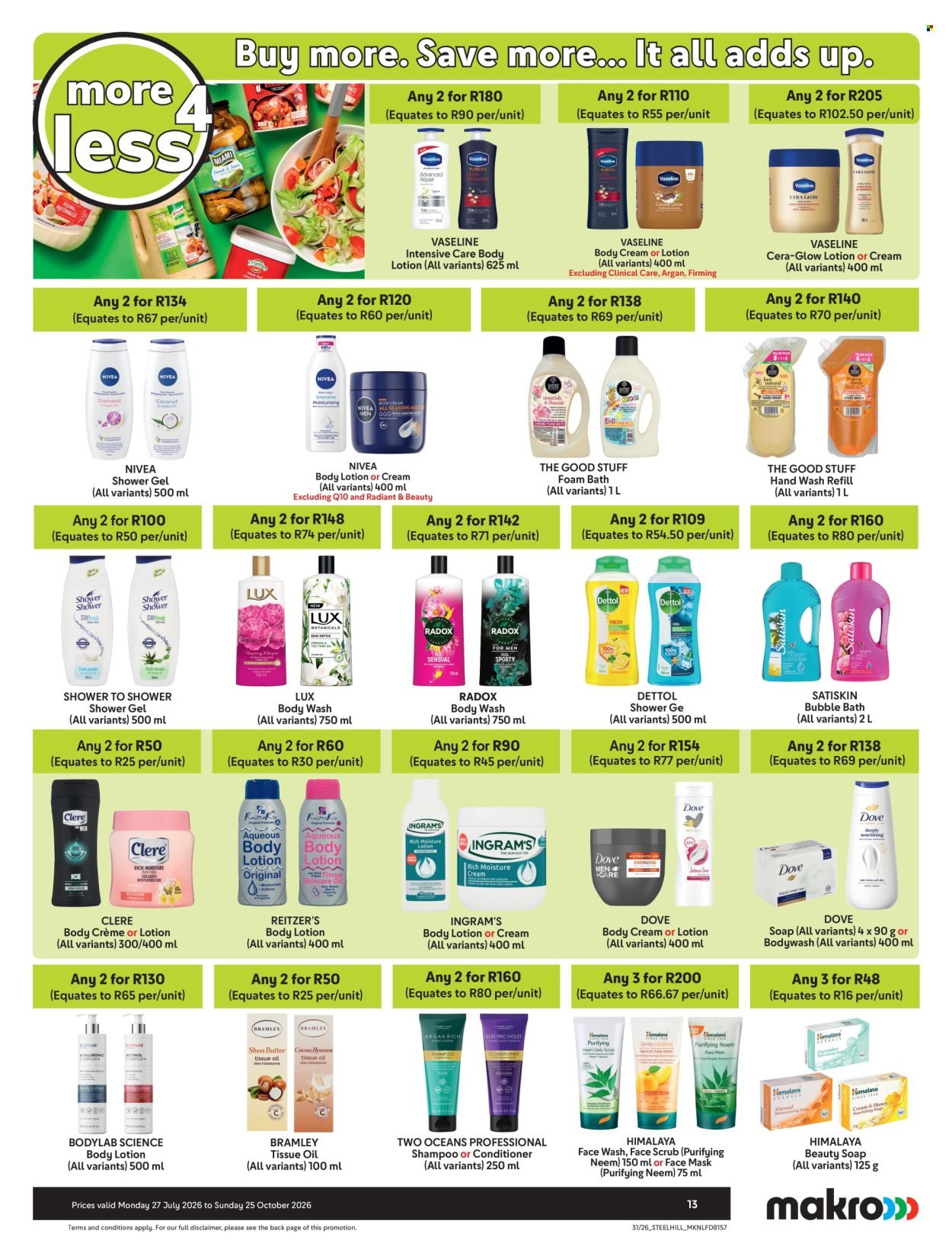 MAKRO specials - More 4 Less