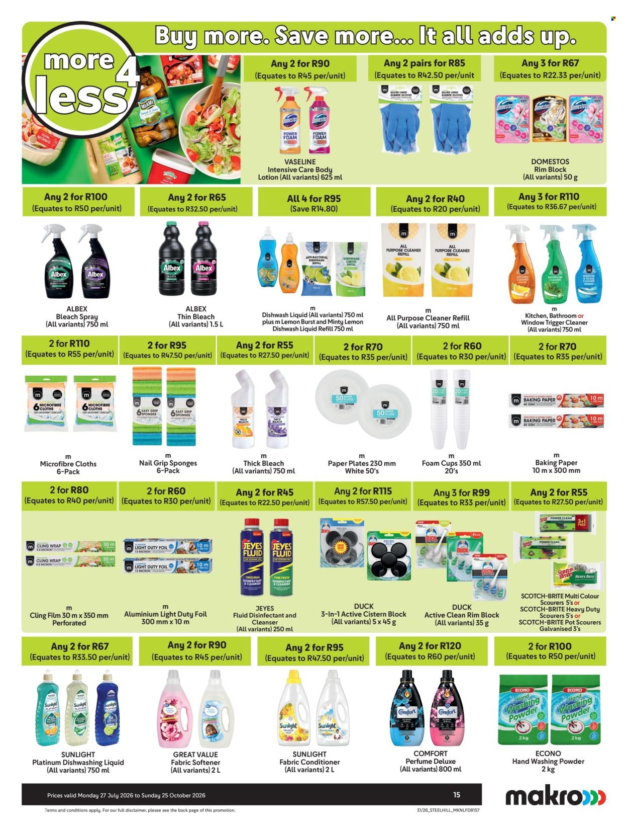MAKRO specials - More 4 Less