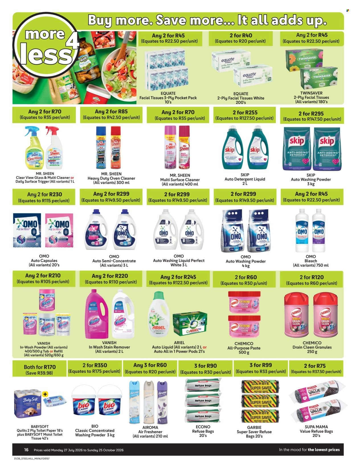 MAKRO specials - More 4 Less