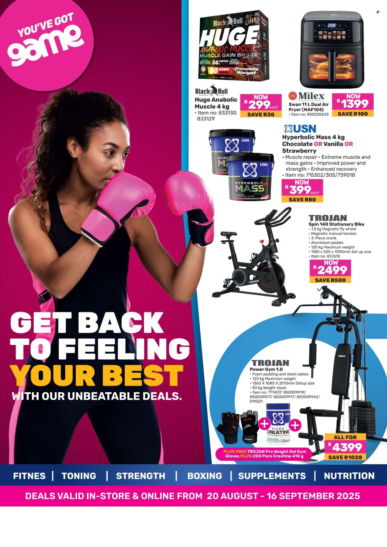GAME specials - Get Back To Feeling Your Best (2025-08-20 - 2025-09-16) | 1