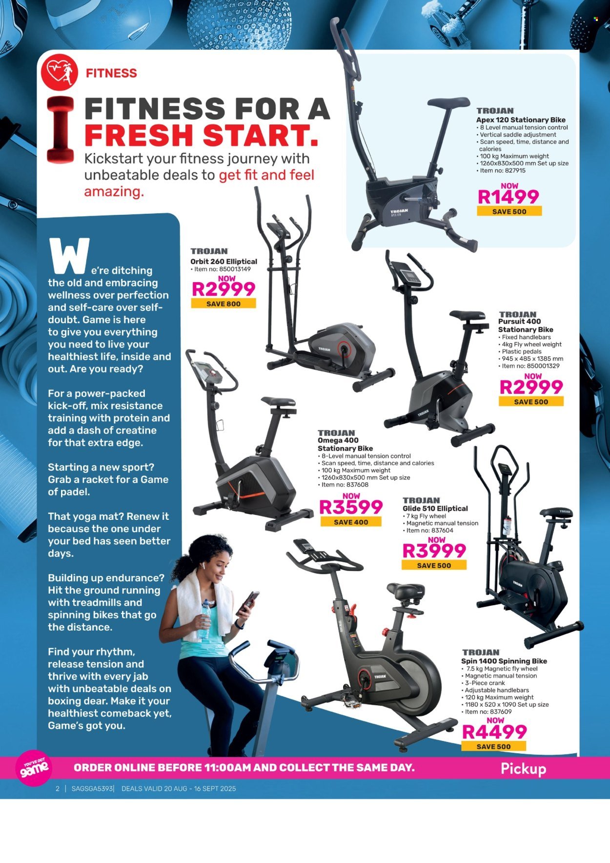 GAME specials - Get Back To Feeling Your Best (2025-08-20 - 2025-09-16) | 2