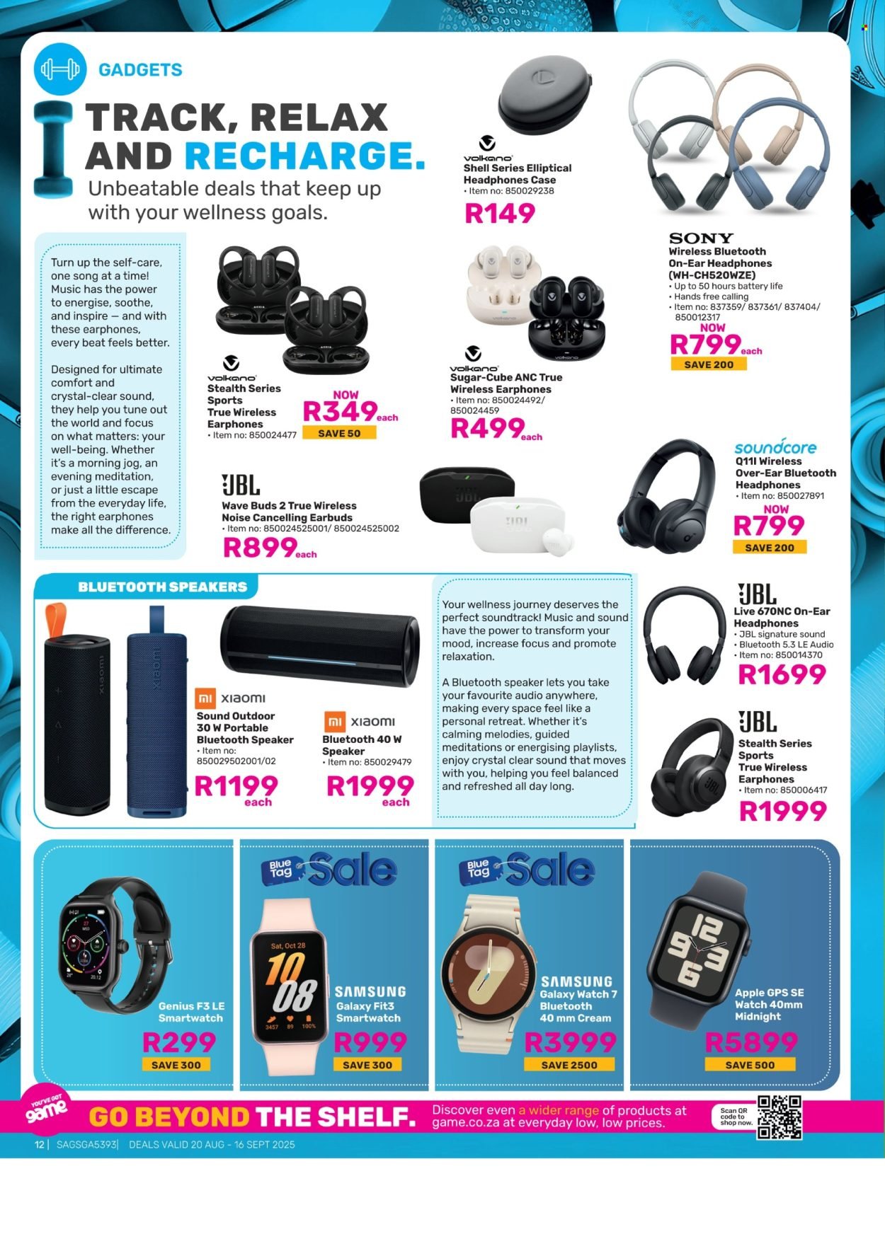 GAME specials - Get Back To Feeling Your Best (2025-08-20 - 2025-09-16) | 12