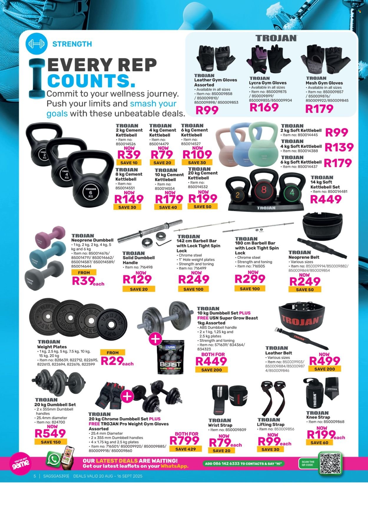 GAME specials - Get Back To Feeling Your Best (2025-08-20 - 2025-09-16) | 5