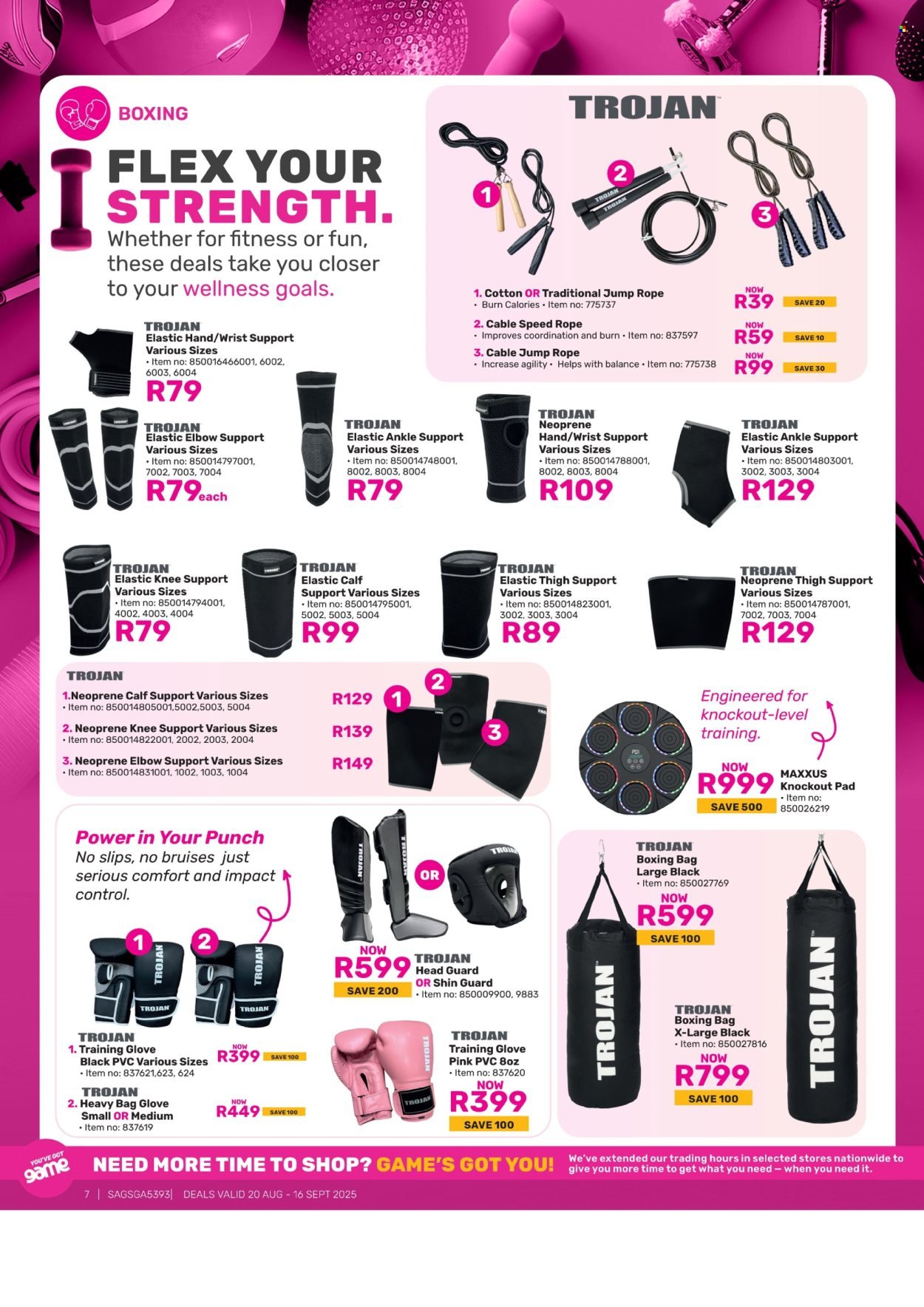 GAME specials - Get Back To Feeling Your Best (2025-08-20 - 2025-09-16) | 7