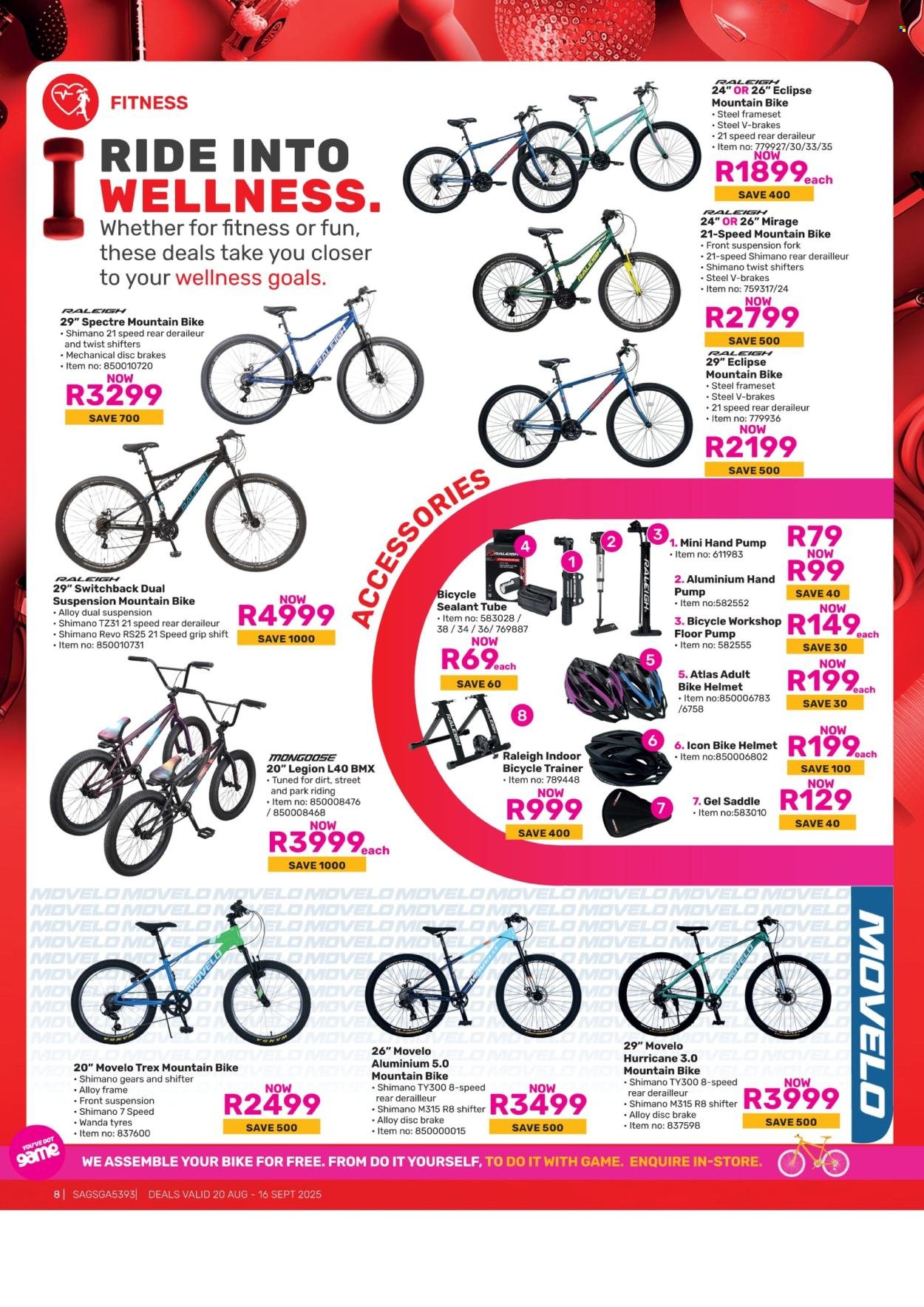 GAME specials - Get Back To Feeling Your Best (2025-08-20 - 2025-09-16) | 8