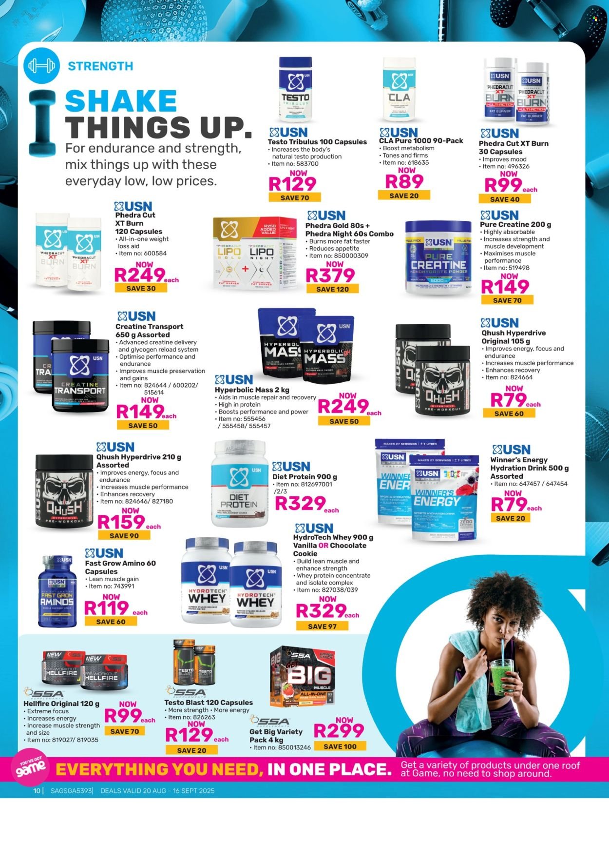 GAME specials - Get Back To Feeling Your Best (2025-08-20 - 2025-09-16) | 10