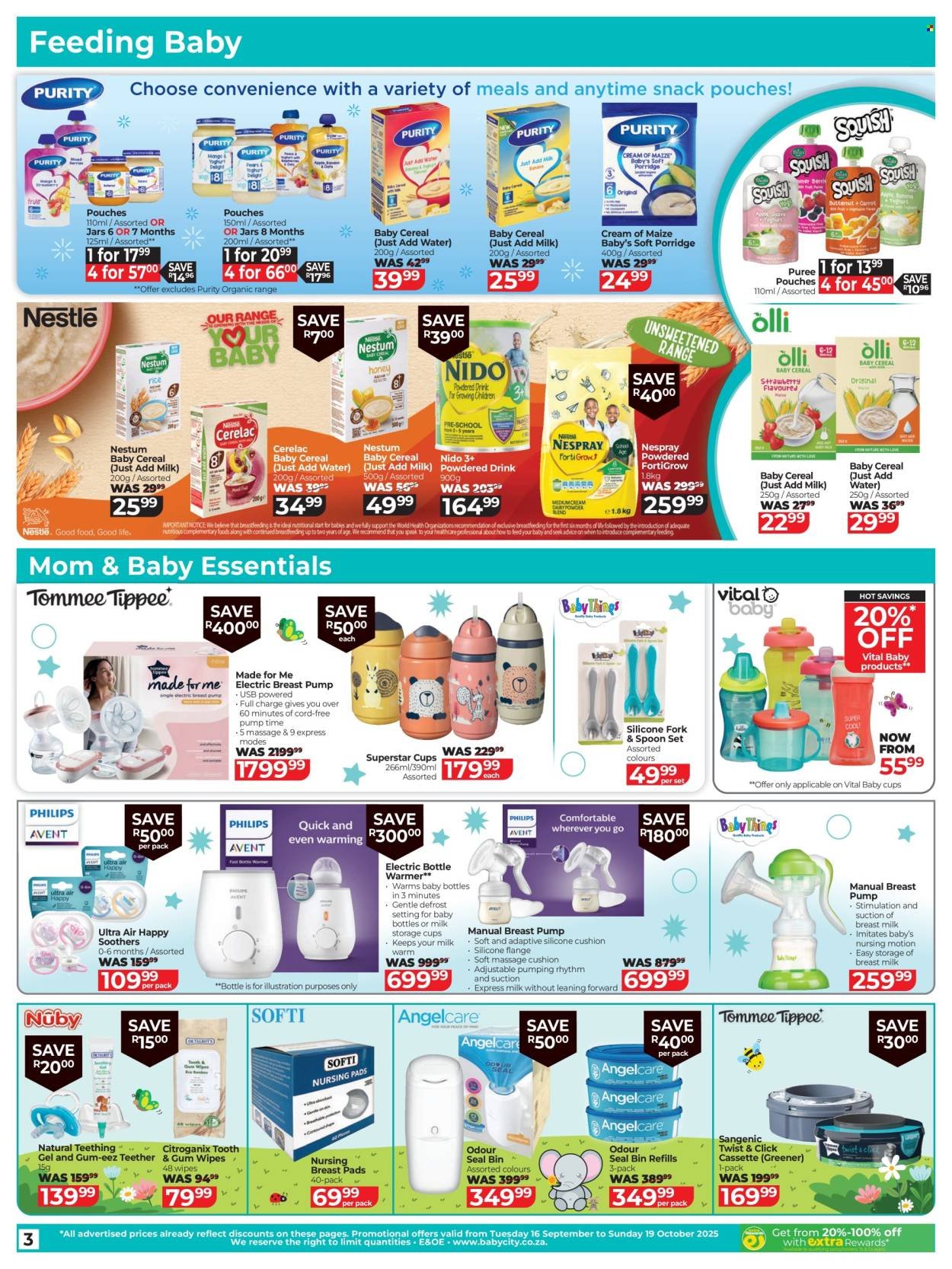 BABY CITY specials - From Tuesday 16 Sept 2025 (2025-09-16 - 2025-10-19) | 3