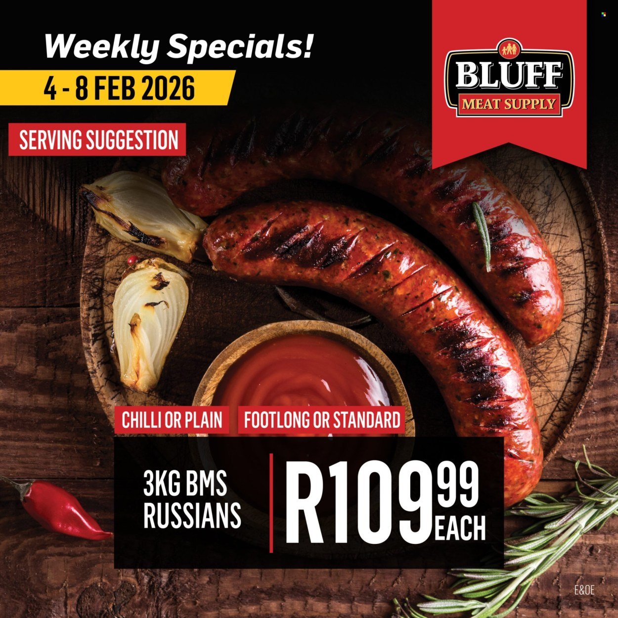 BLUFF MEAT SUPPLY specials - From Wednesday 4 Feb 2026 (2026-02-04 - 2026-02-08) | 7