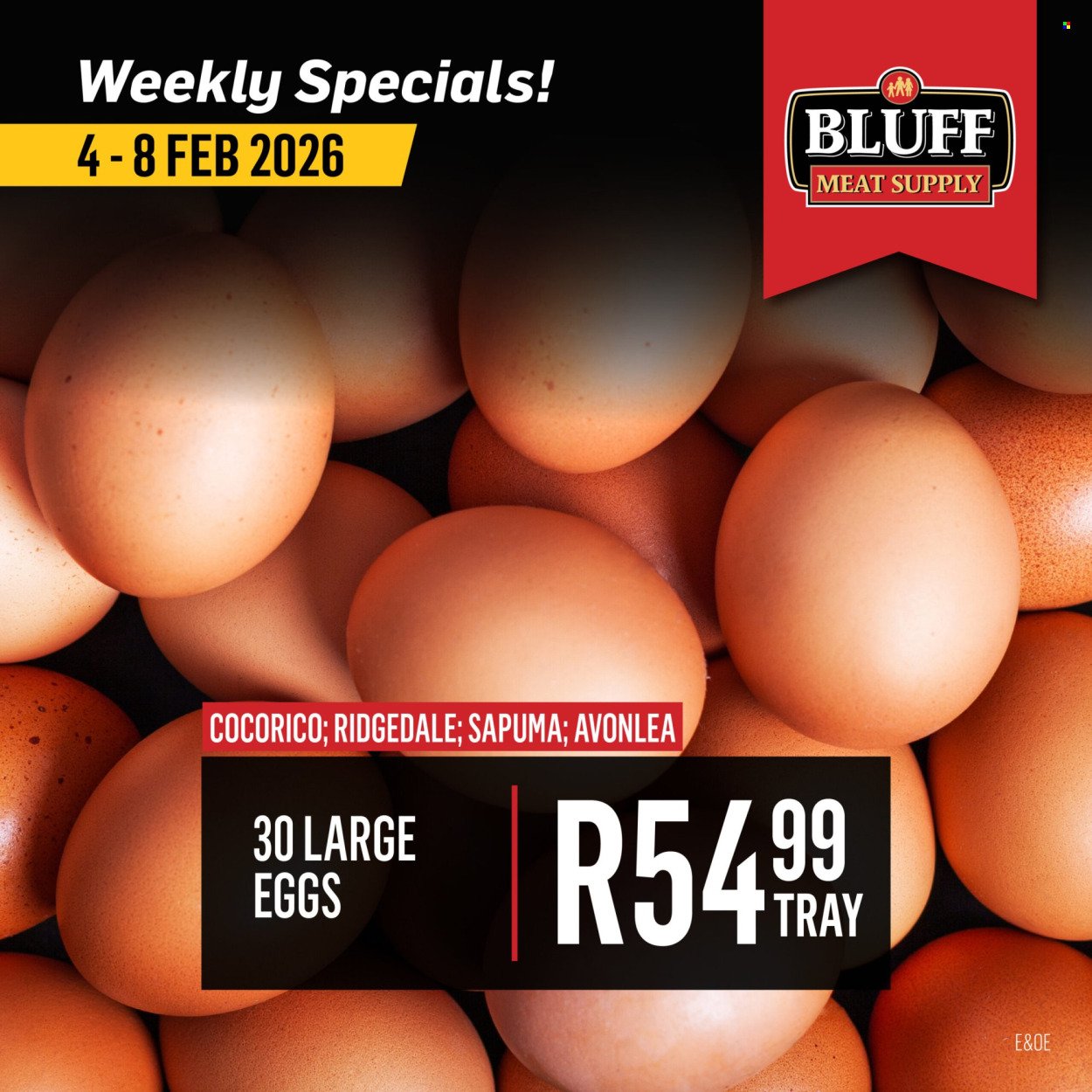 BLUFF MEAT SUPPLY specials - From Wednesday 4 Feb 2026 (2026-02-04 - 2026-02-08) | 8