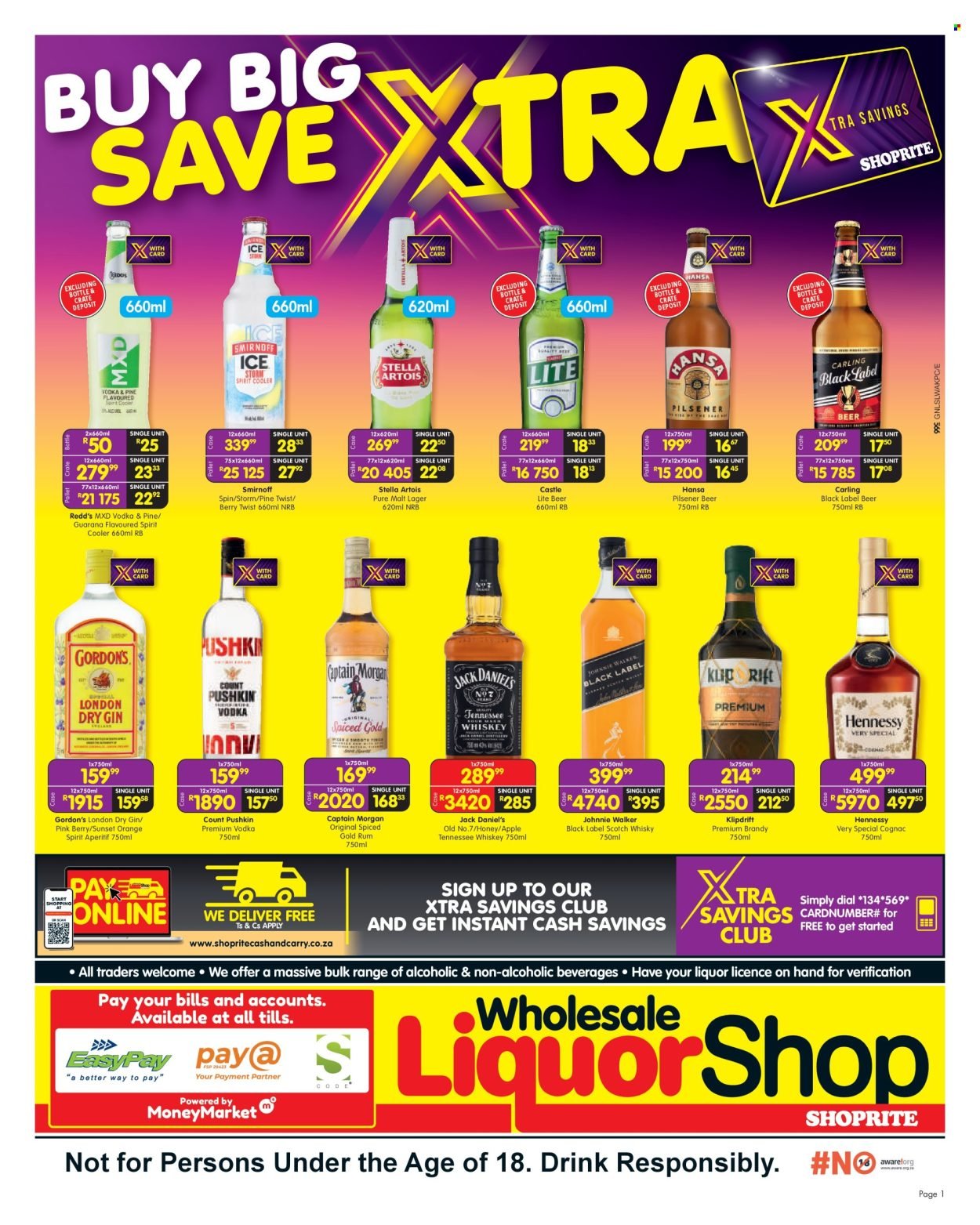 SHOPRITE specials - Wholesale LiquorShop Savings Selected Stores (2026-05-25 - 2026-06-07) | 1