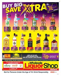 SHOPRITE specials - Wholesale LiquorShop Savings Selected Stores (2026-05-25 - 2026-06-07)