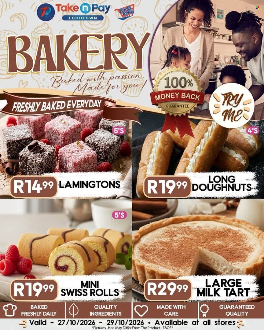 TAKE N PAY specials - From Tuesday 27 Oct 2026