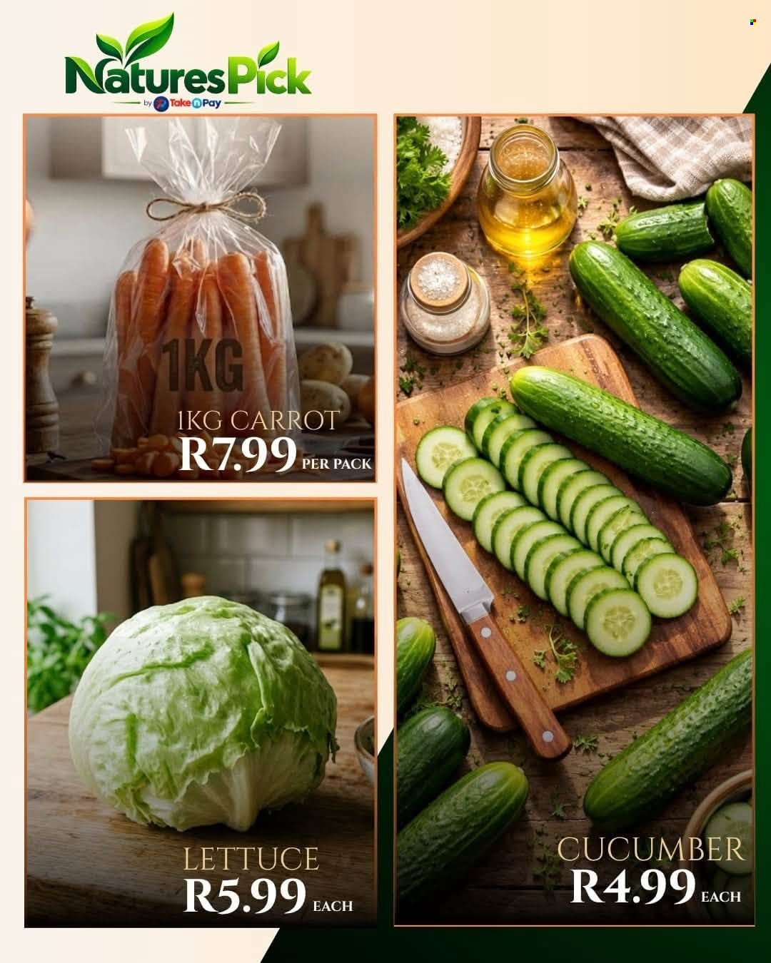 TAKE N PAY specials - From Tuesday 27 Oct 2026