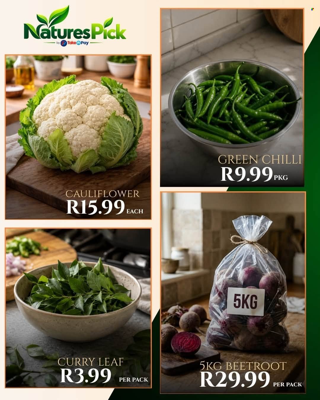 TAKE N PAY specials - From Tuesday 27 Oct 2026