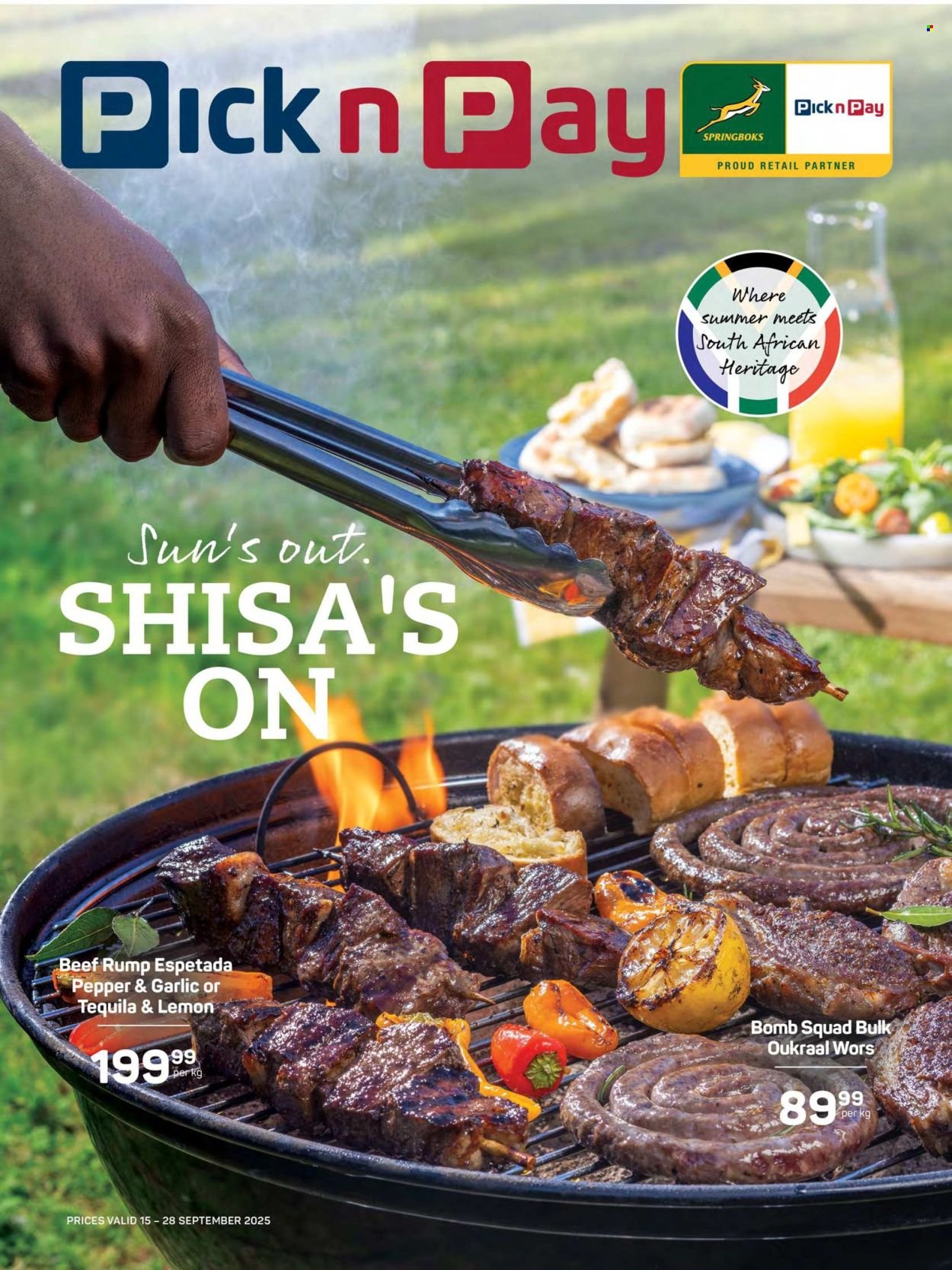 PICK N PAY specials - Braai Specials (2025-09-15 - 2025-09-28) | 1