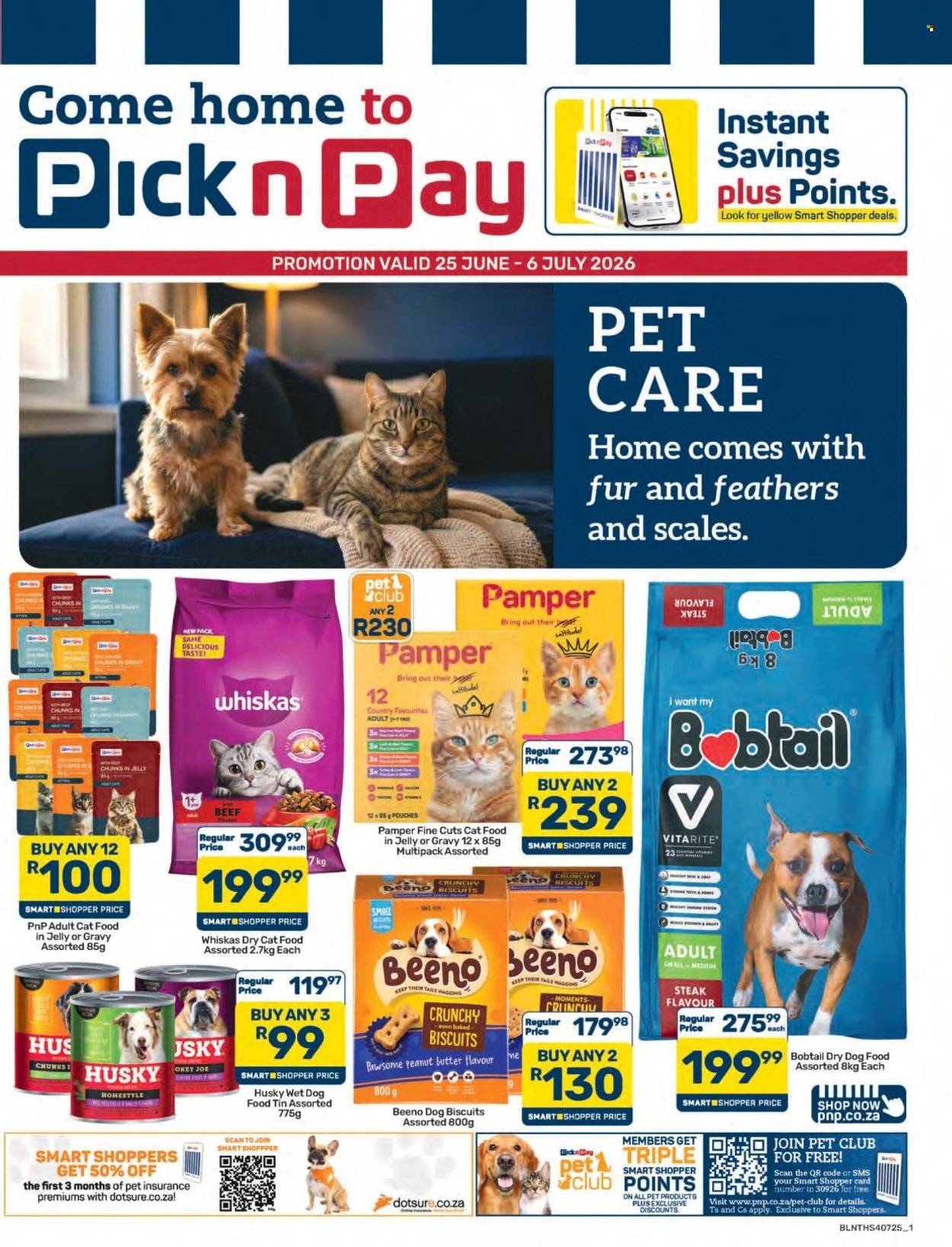 PICK N PAY specials - Pet Specials