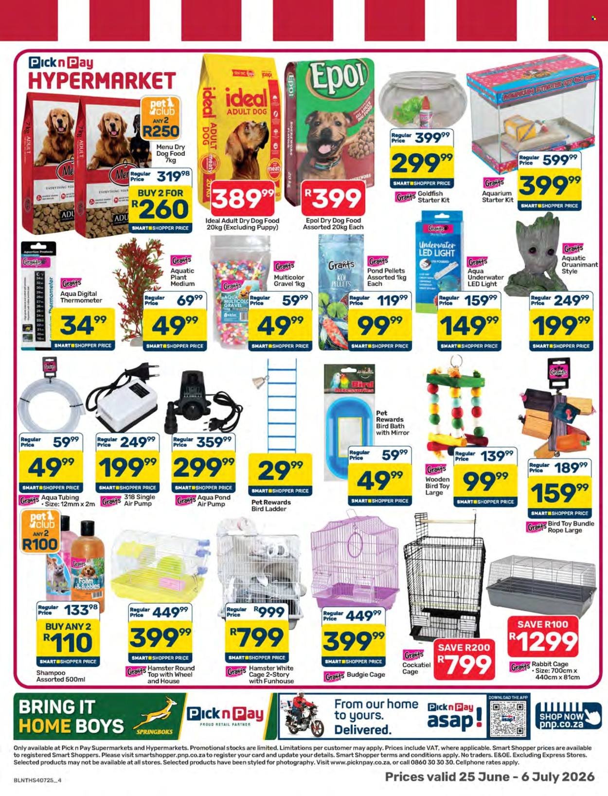 PICK N PAY specials - Pet Specials