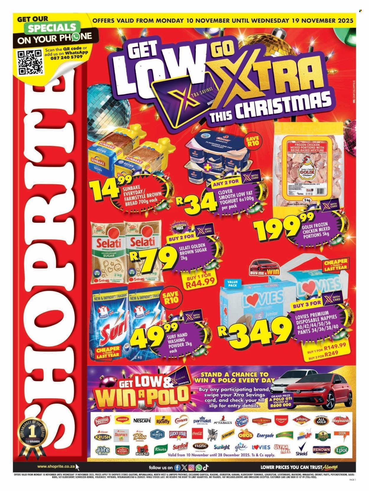 SHOPRITE specials - Christmas Savings Gauteng (2025-11-10 - 2025-11-19) | 1