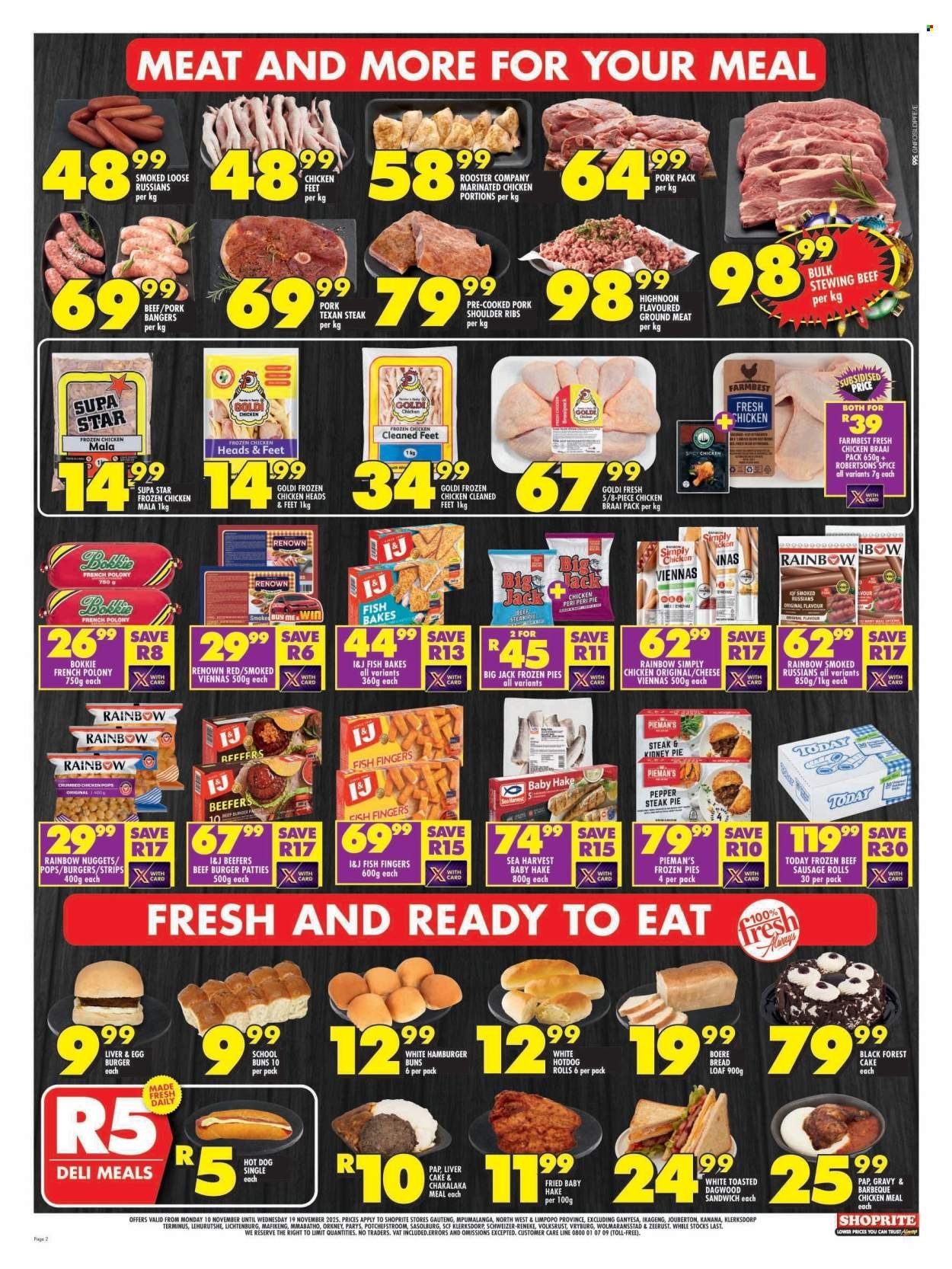SHOPRITE specials - Christmas Savings Gauteng (2025-11-10 - 2025-11-19) | 2