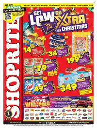 SHOPRITE specials - Christmas Savings Gauteng (2025-11-10 - 2025-11-19)