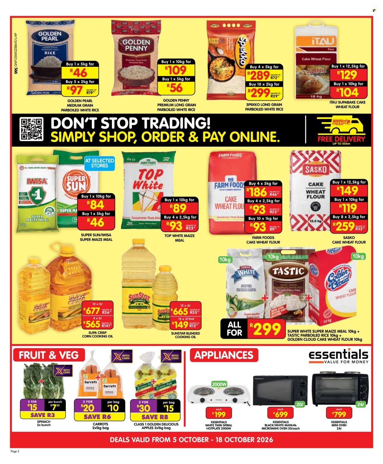 SHOPRITE specials - Cash & Carry Spring Savings Gauteng