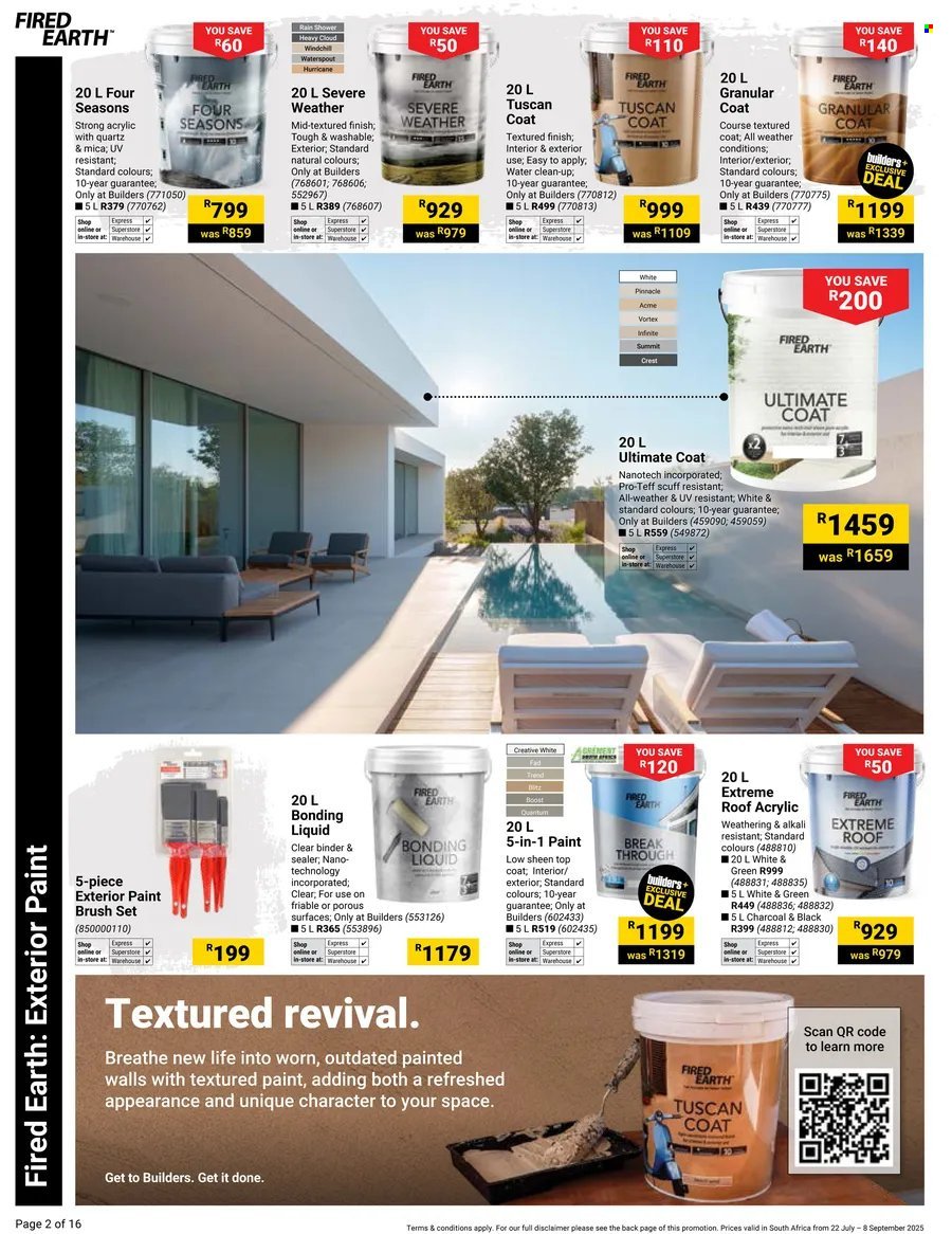 BUILDERS specials - Refresh That's The Power Of Paint (2025-07-22 - 2025-09-08) | 2
