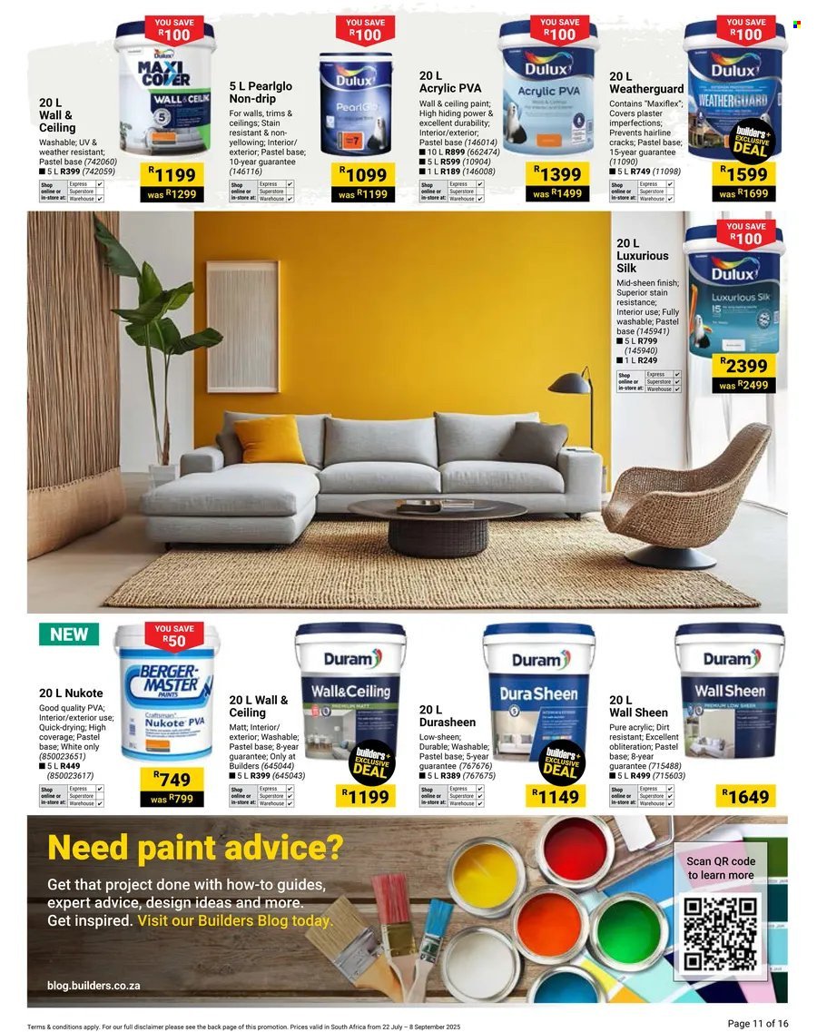 BUILDERS specials - Refresh That's The Power Of Paint (2025-07-22 - 2025-09-08) | 11