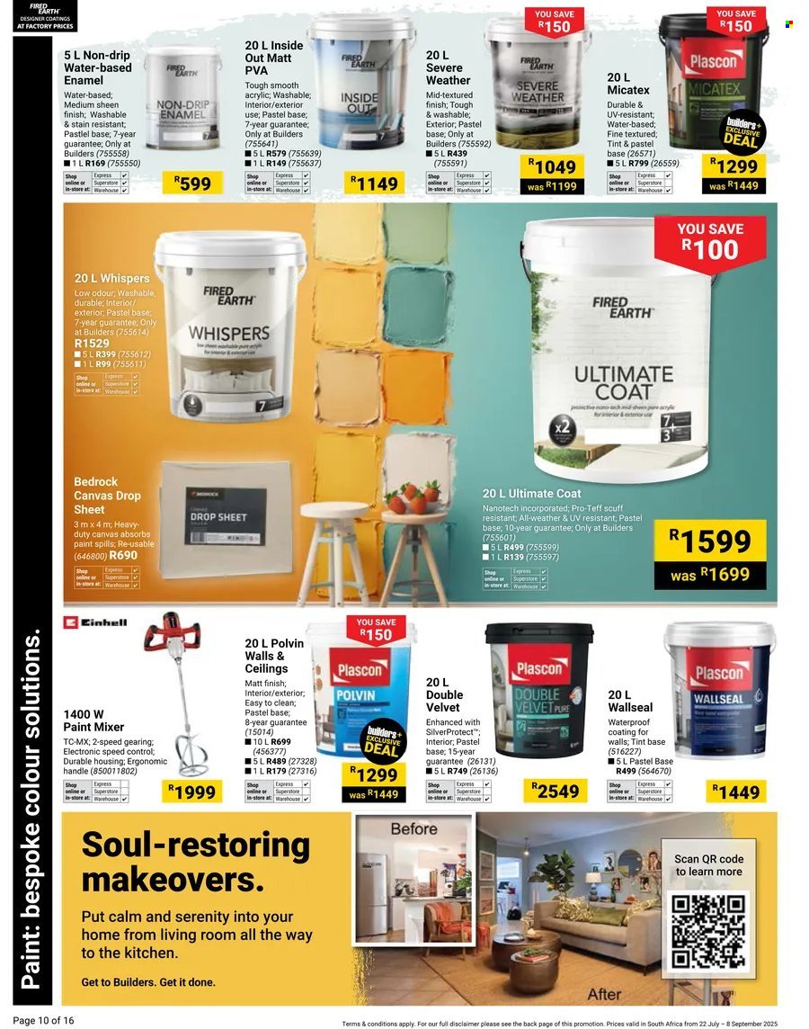 BUILDERS specials - Refresh That's The Power Of Paint (2025-07-22 - 2025-09-08) | 10